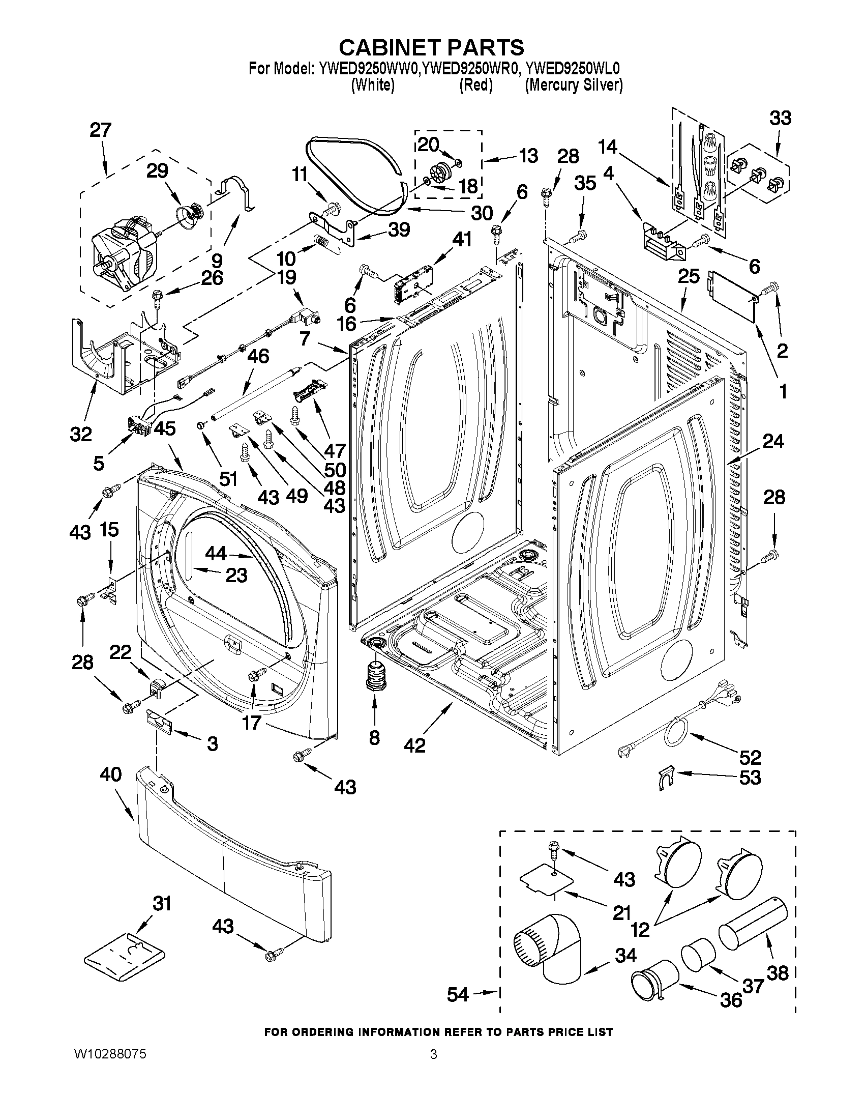 02 - CABINET PARTS