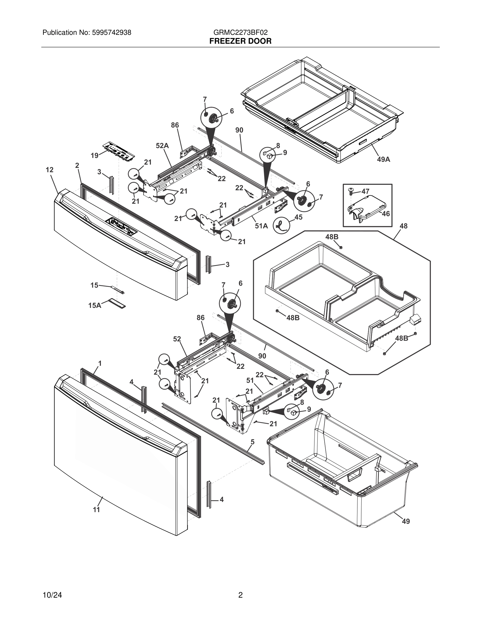 03 - FREEZER DOOR