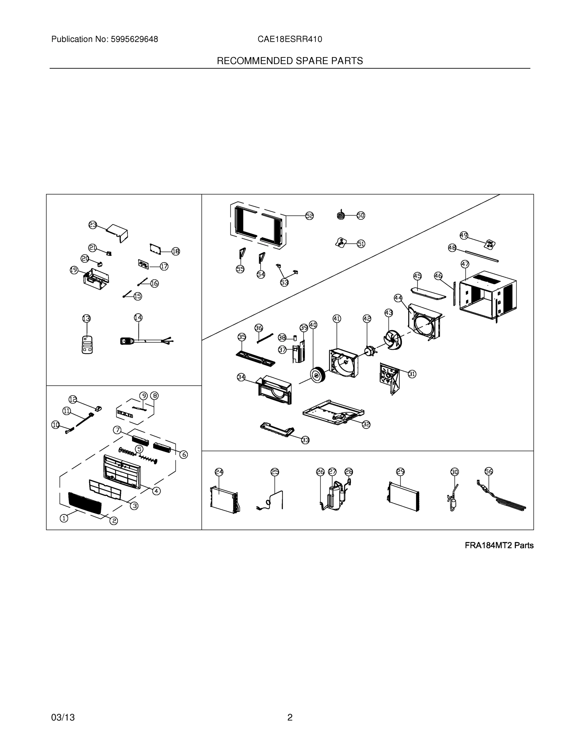 03 - RECOMMENDED SPARE PARTS