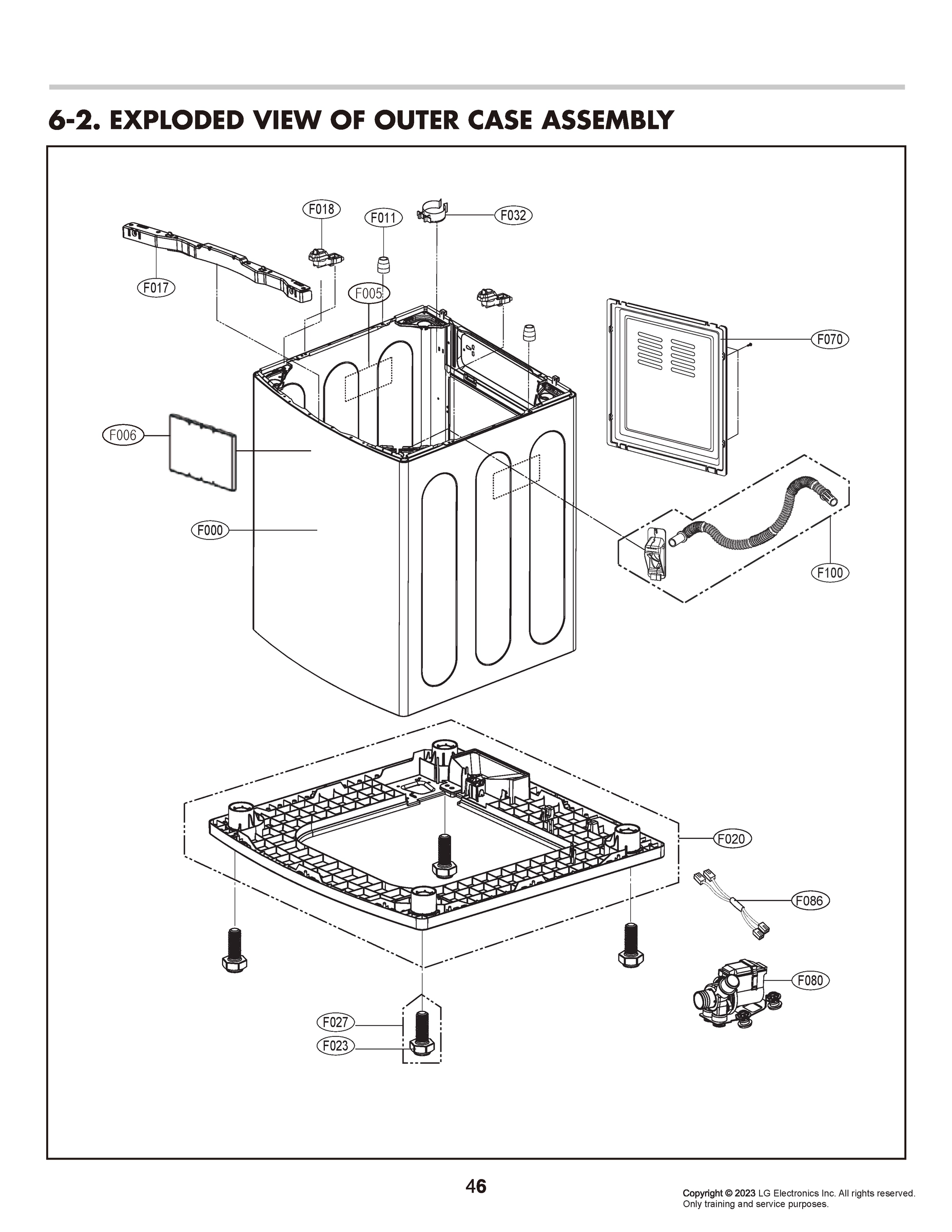 OUTER CASE ASSEMBLY