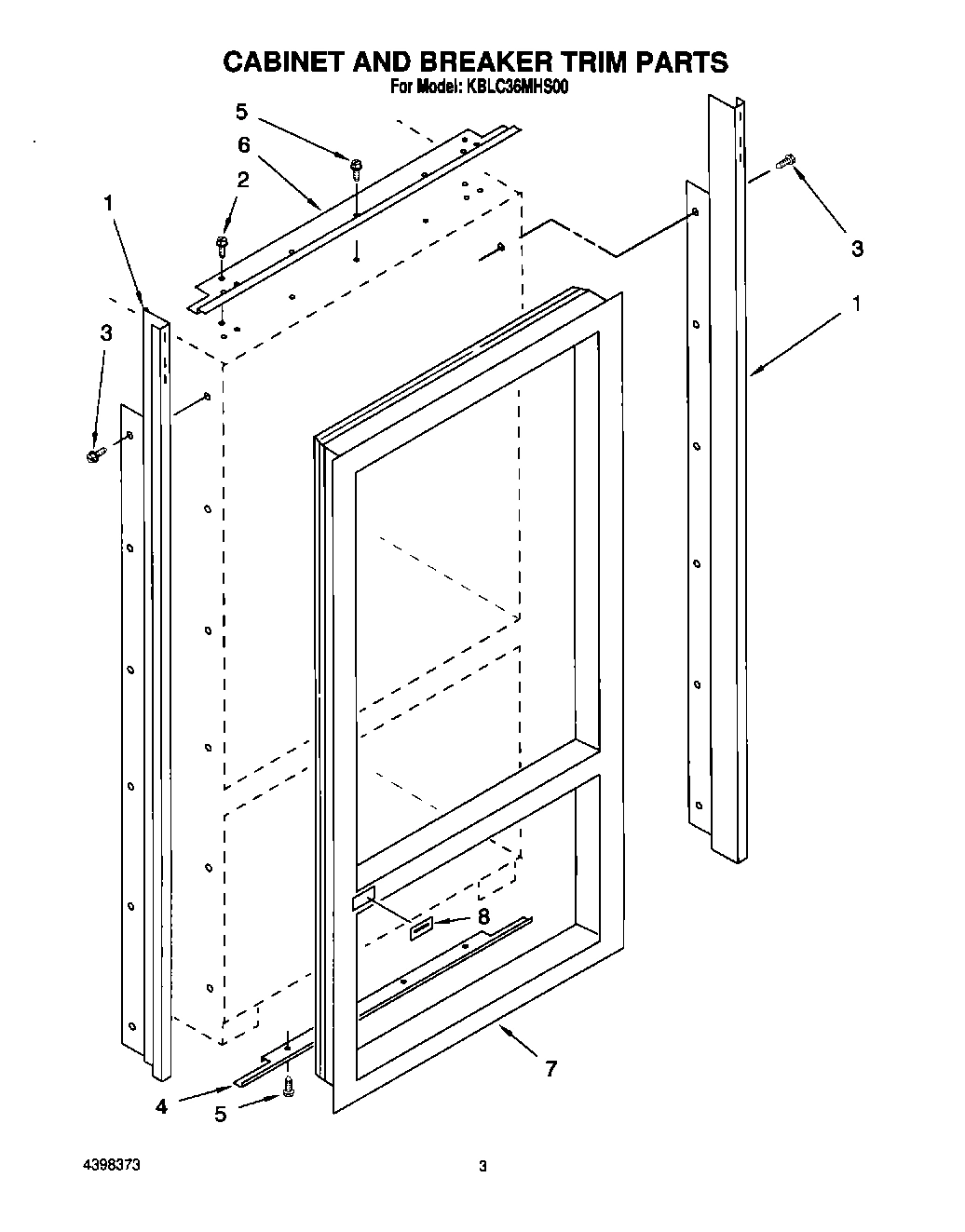 02 - CABINET AND BREAKER TRIM