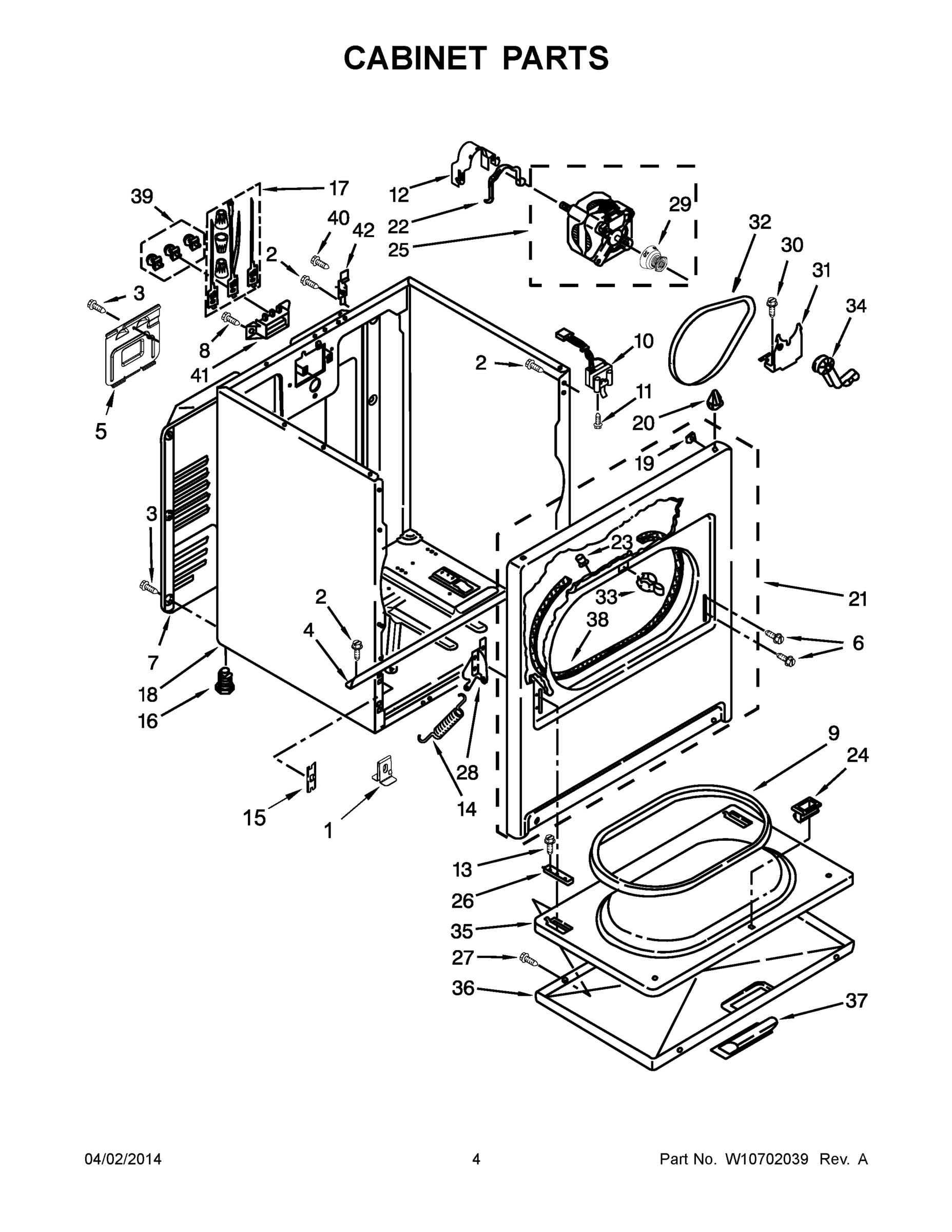03 - CABINET PARTS