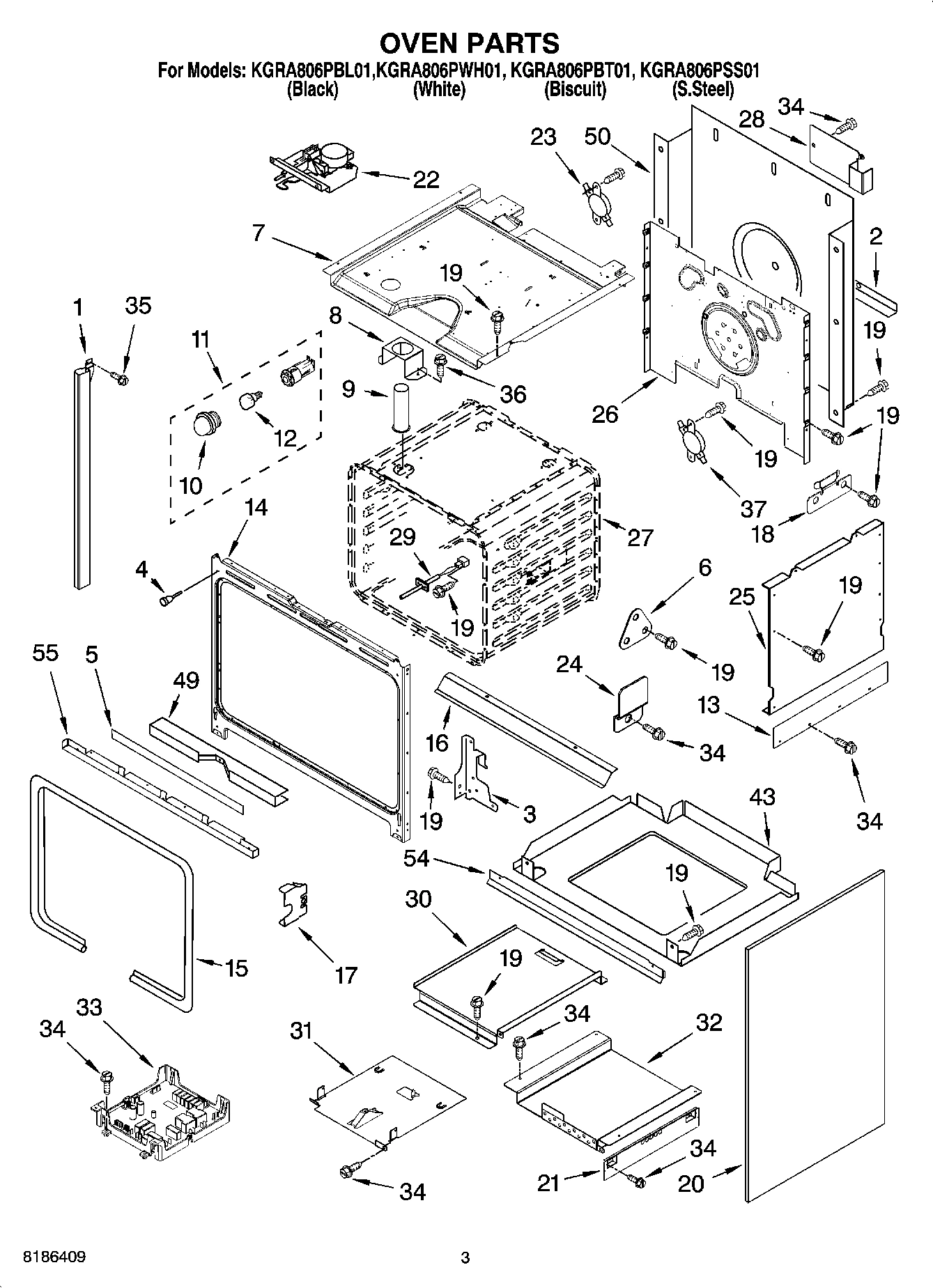 03 - OVEN PARTS