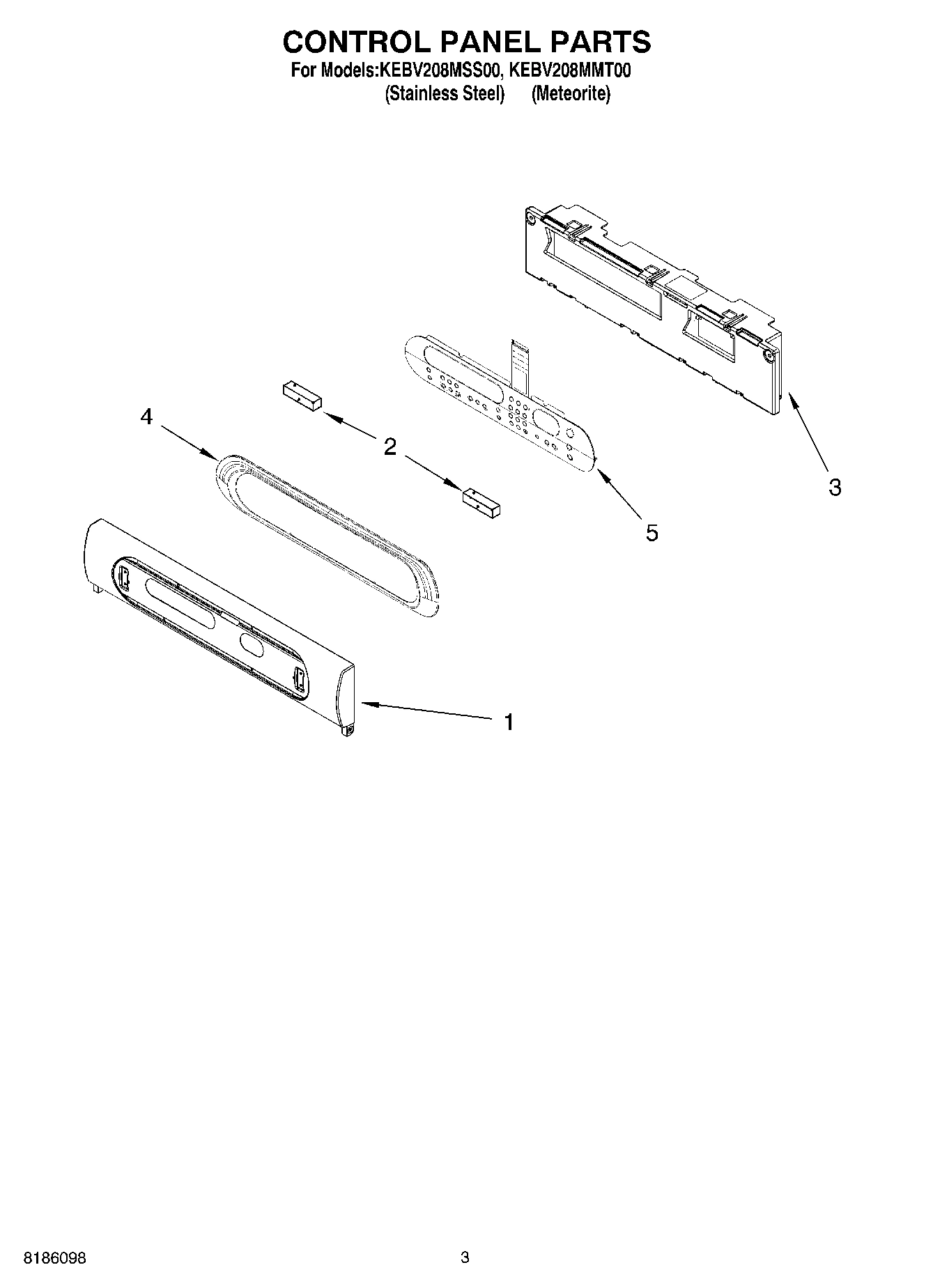 02 - CONTROL PANEL PARTS