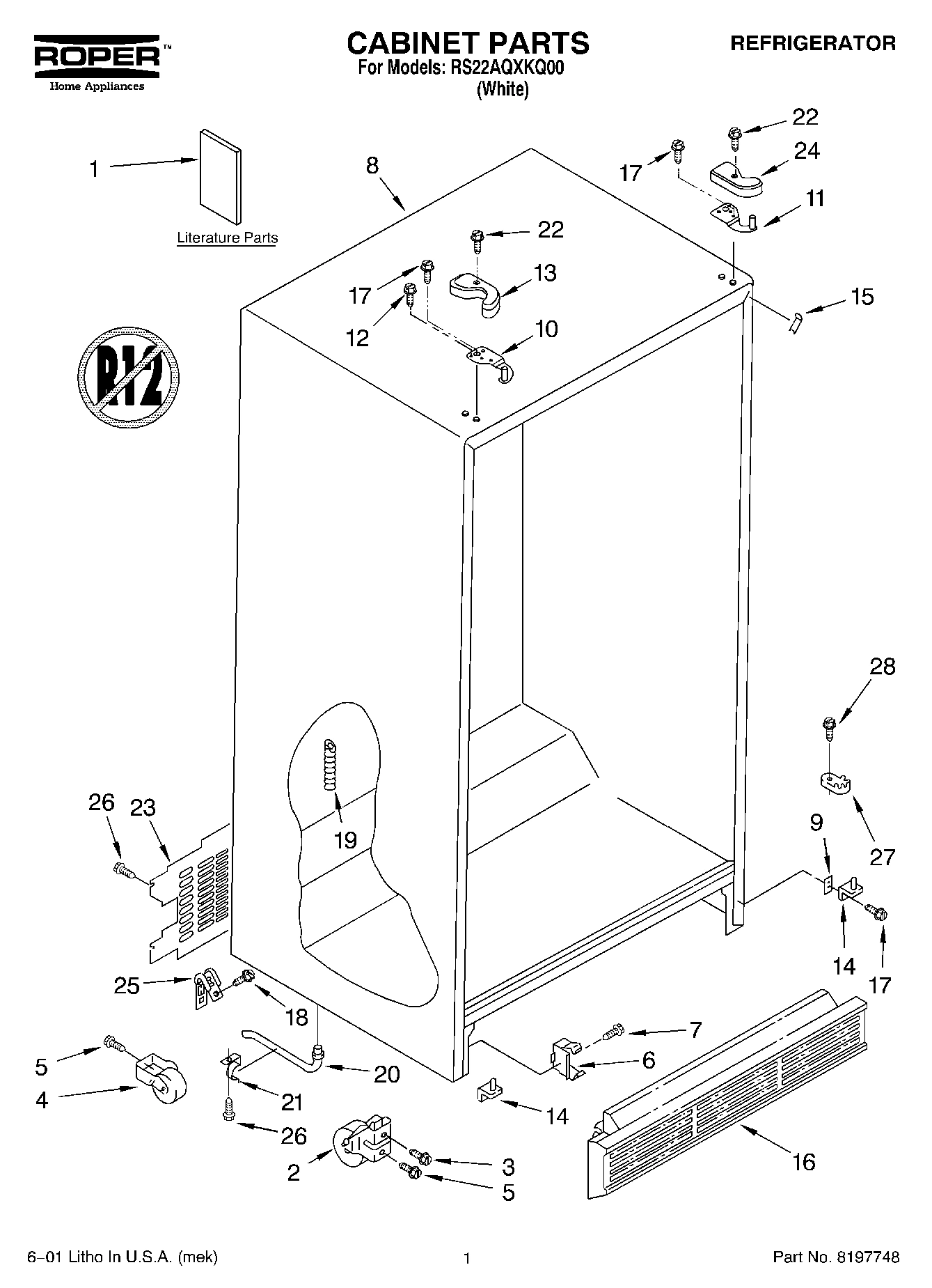 01 - CABINET, LITERATURE