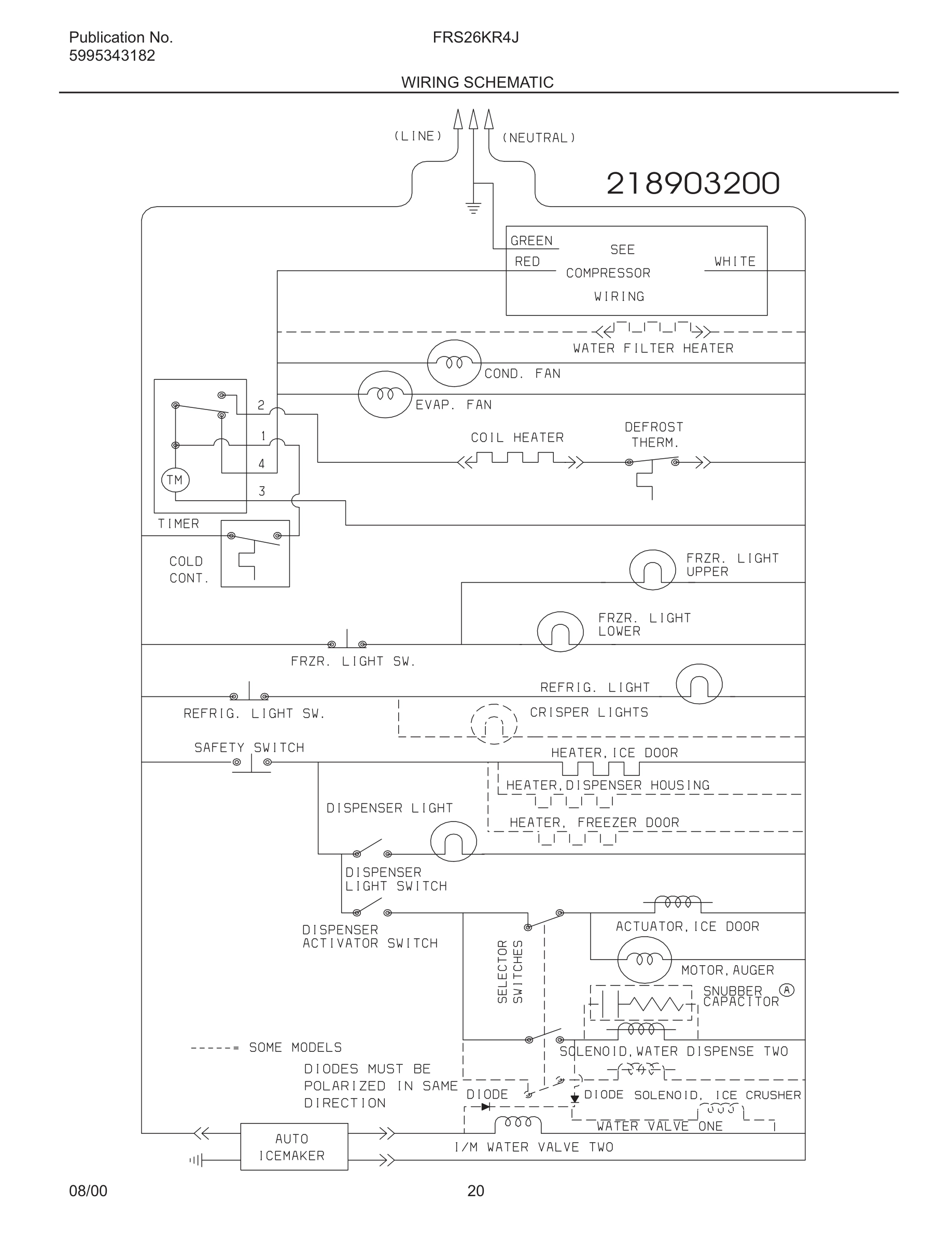 20 - WIRING SCHEMATIC
