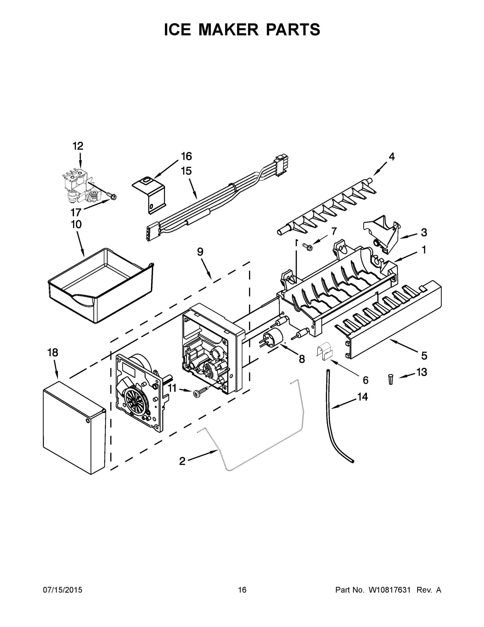 09 - ICE MAKER PARTS