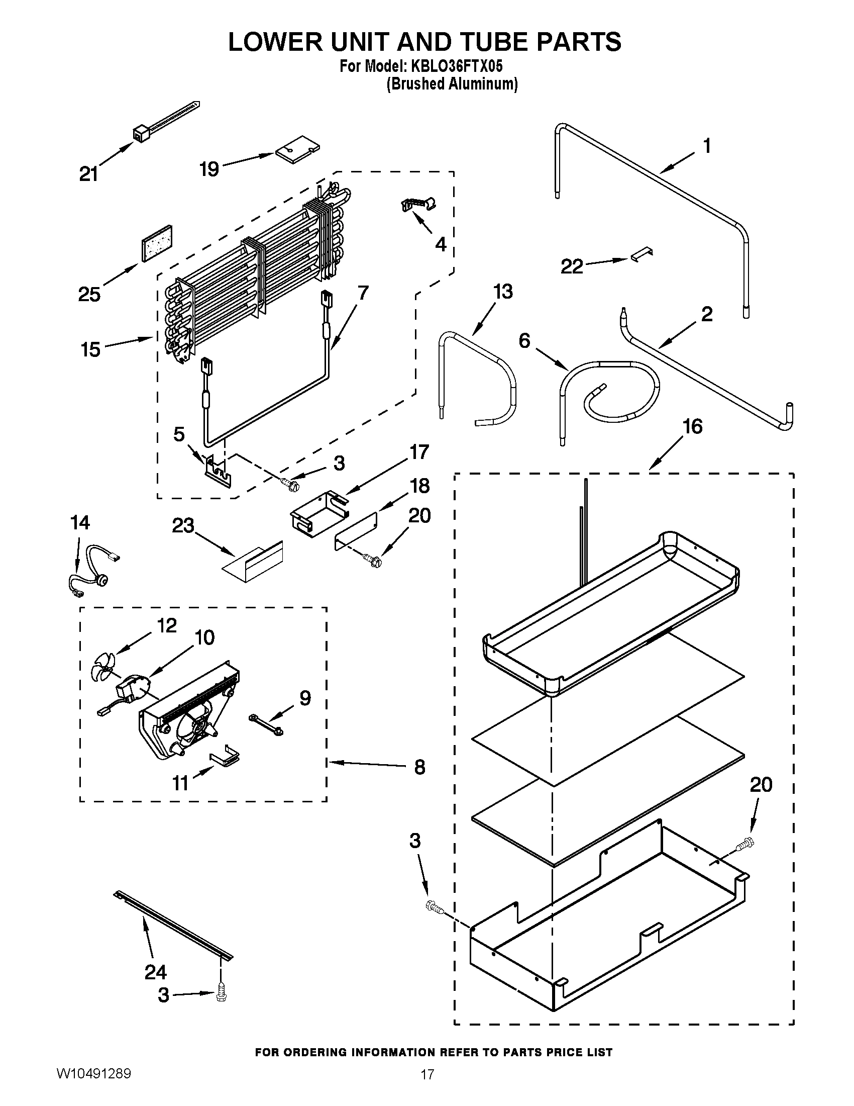 10 - LOWER UNIT AND TUBE PARTS