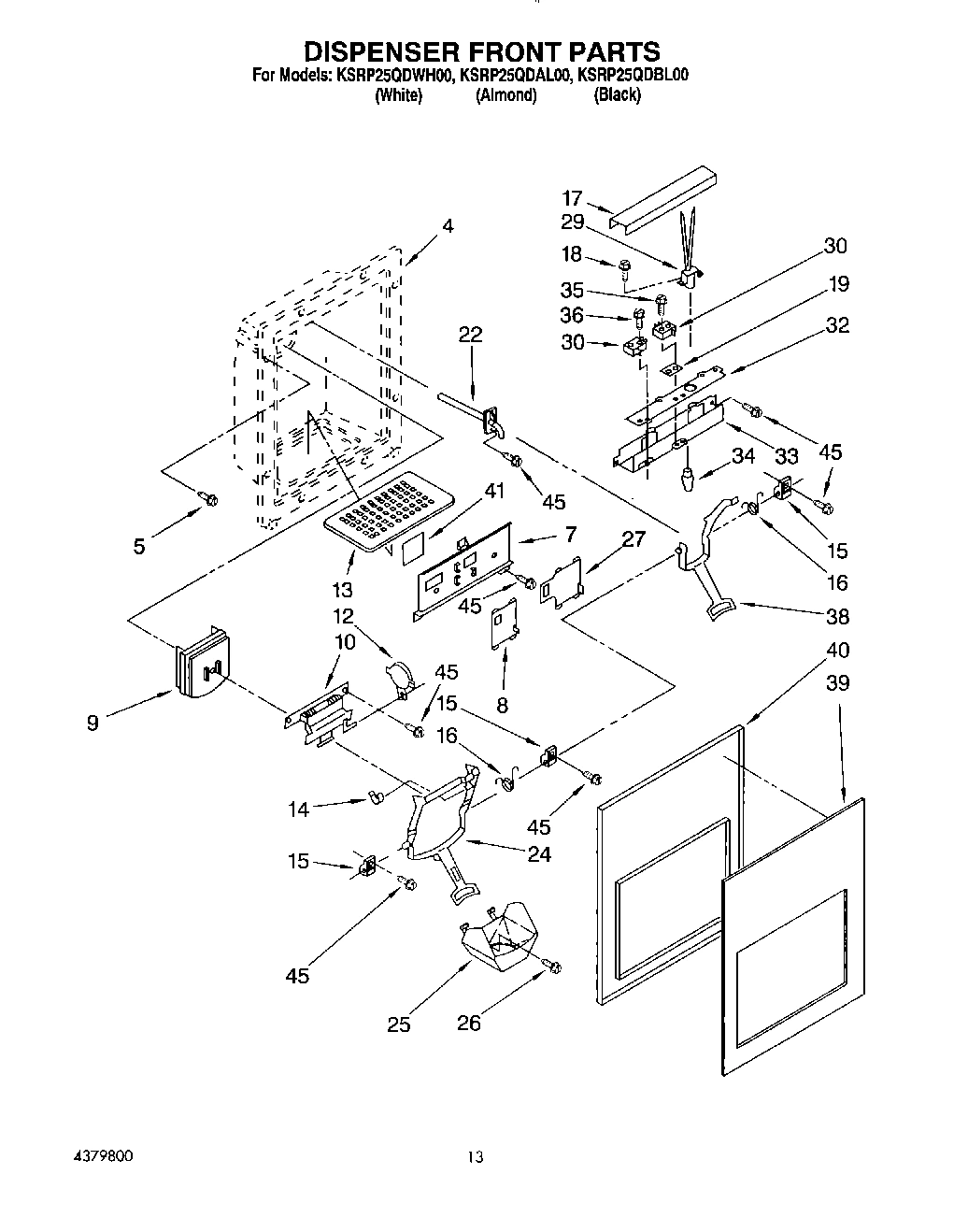 08 - DISPENSER FRONT
