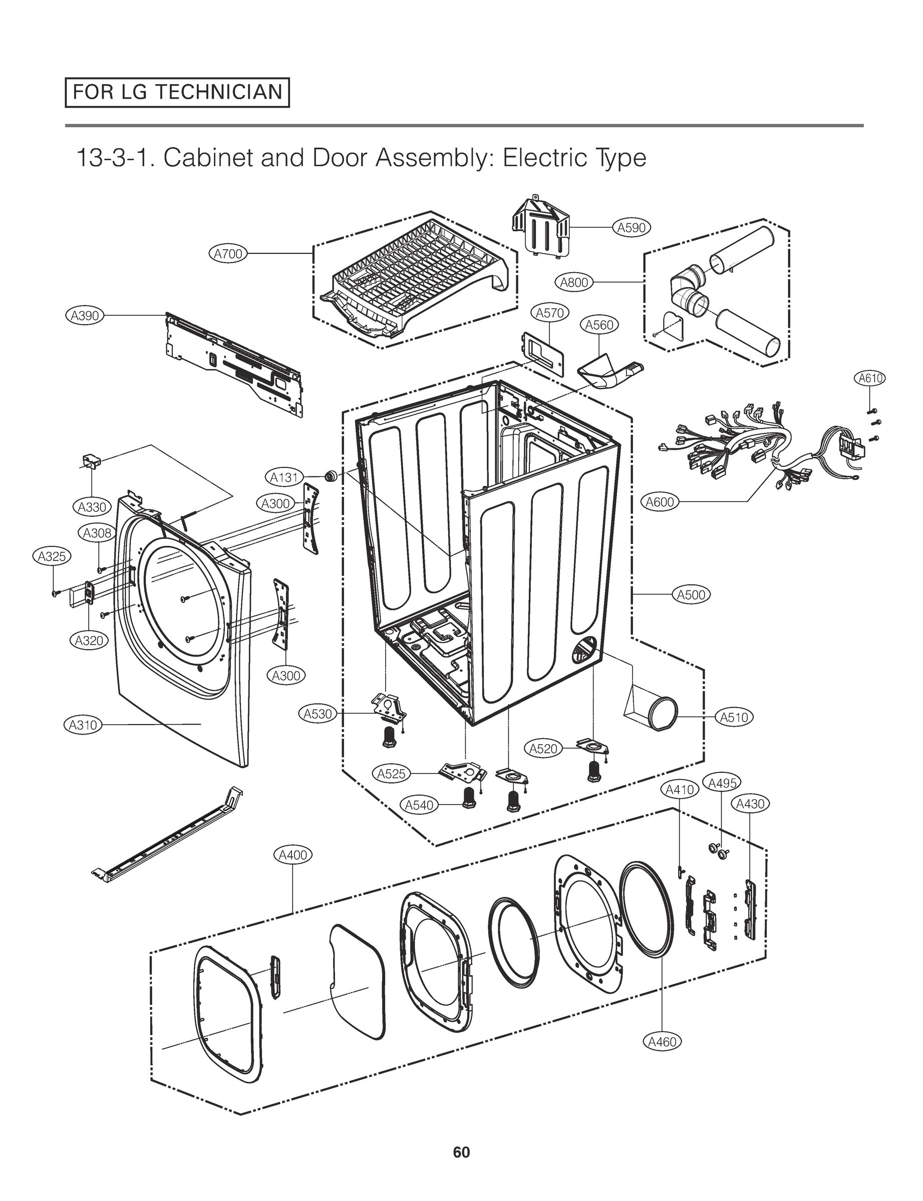 CABINET AND DOOR ASSEMBLY