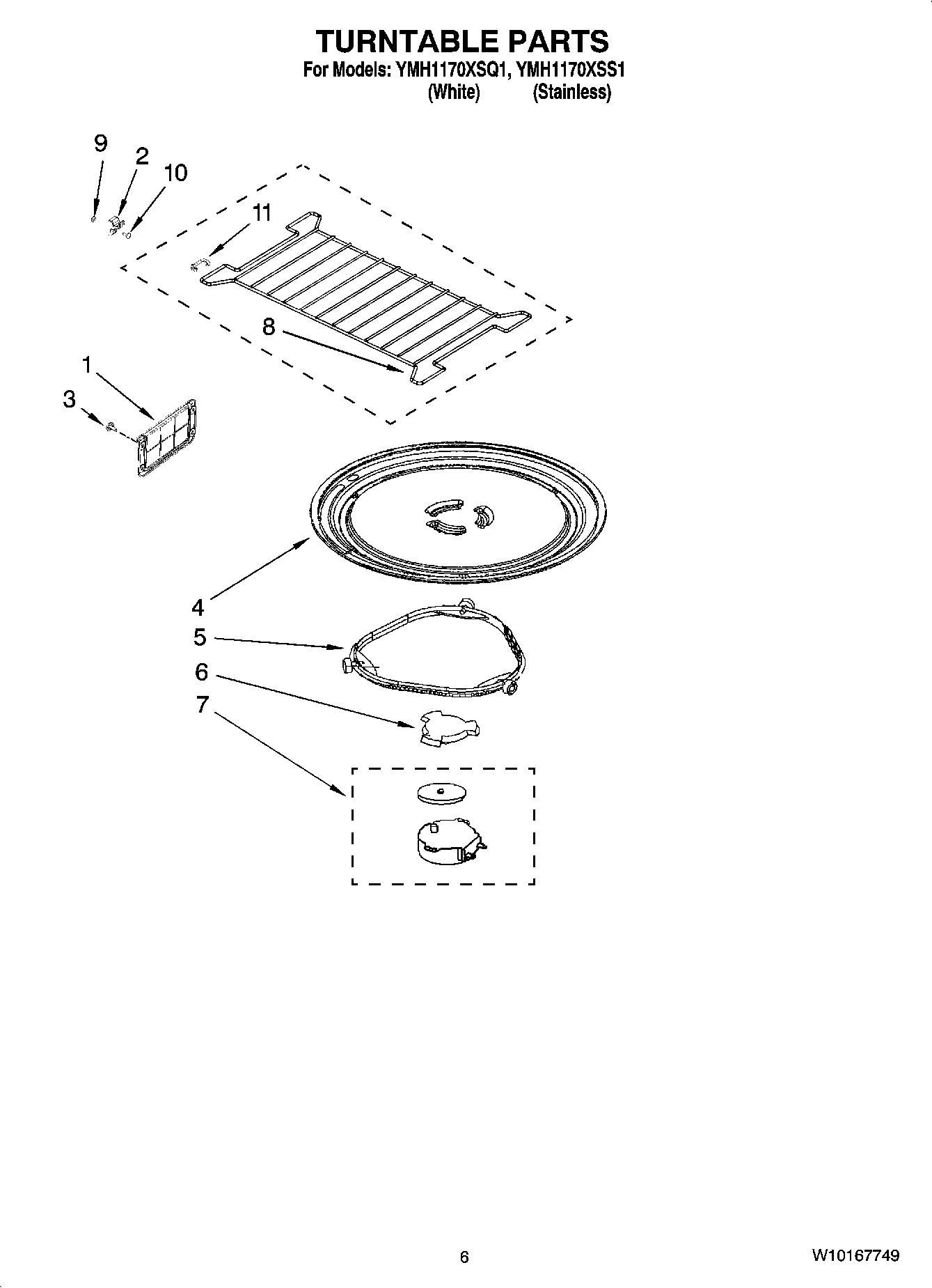 05 - TURNTABLE PARTS