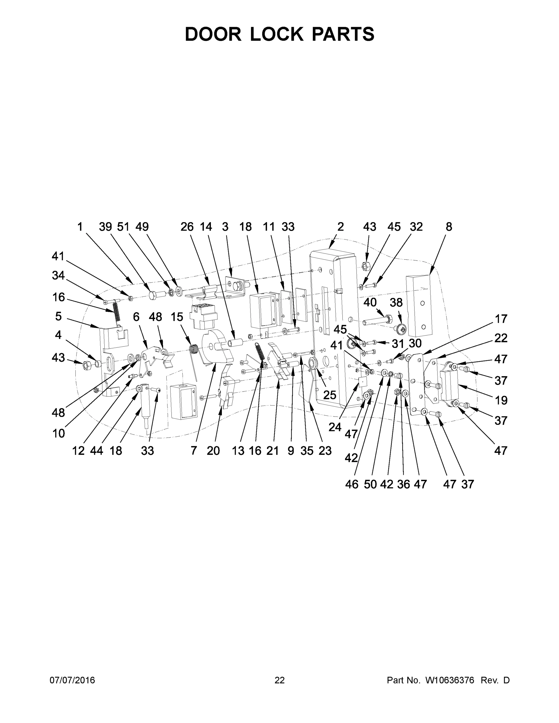 12 - DOOR LOCK PARTS