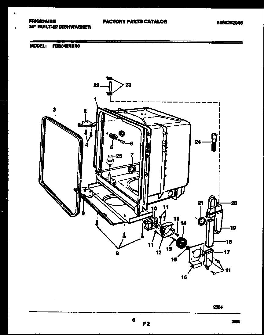 05 - TUB AND FRAME PARTS