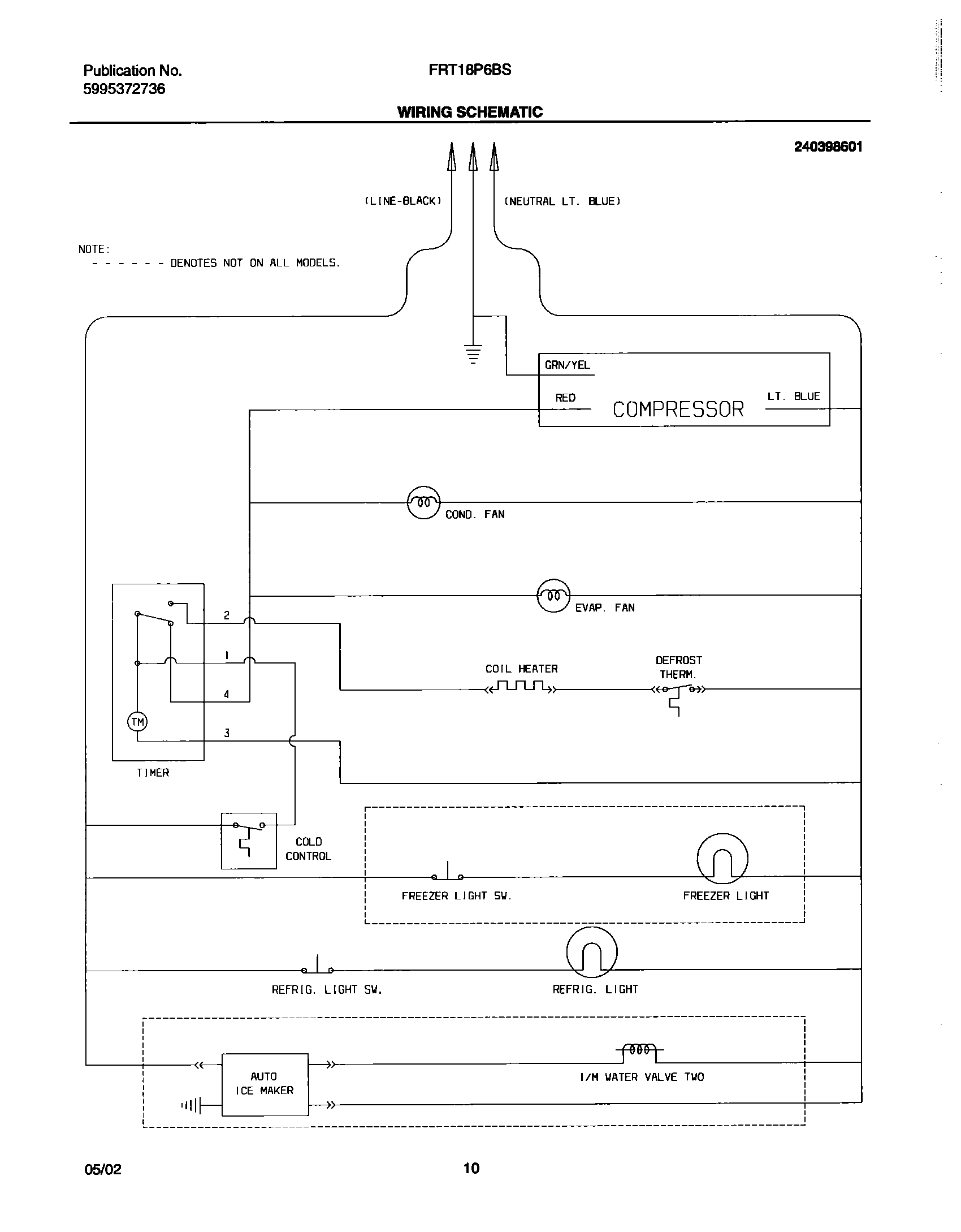 10 - WIRING SCHEMATIC