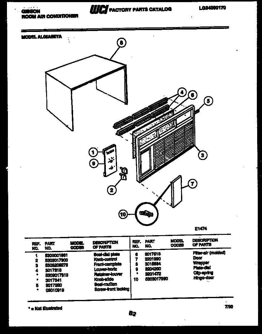 02 - CABINET PARTS