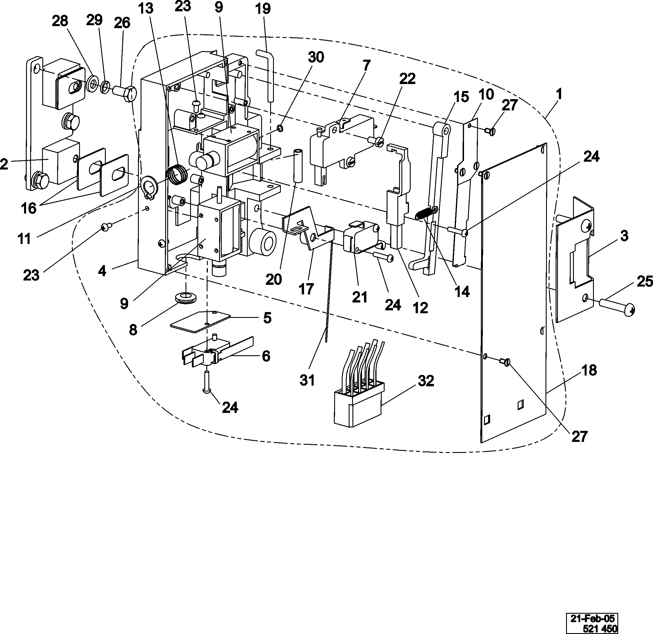 03 - DOOR LOCK ASSEMBLY