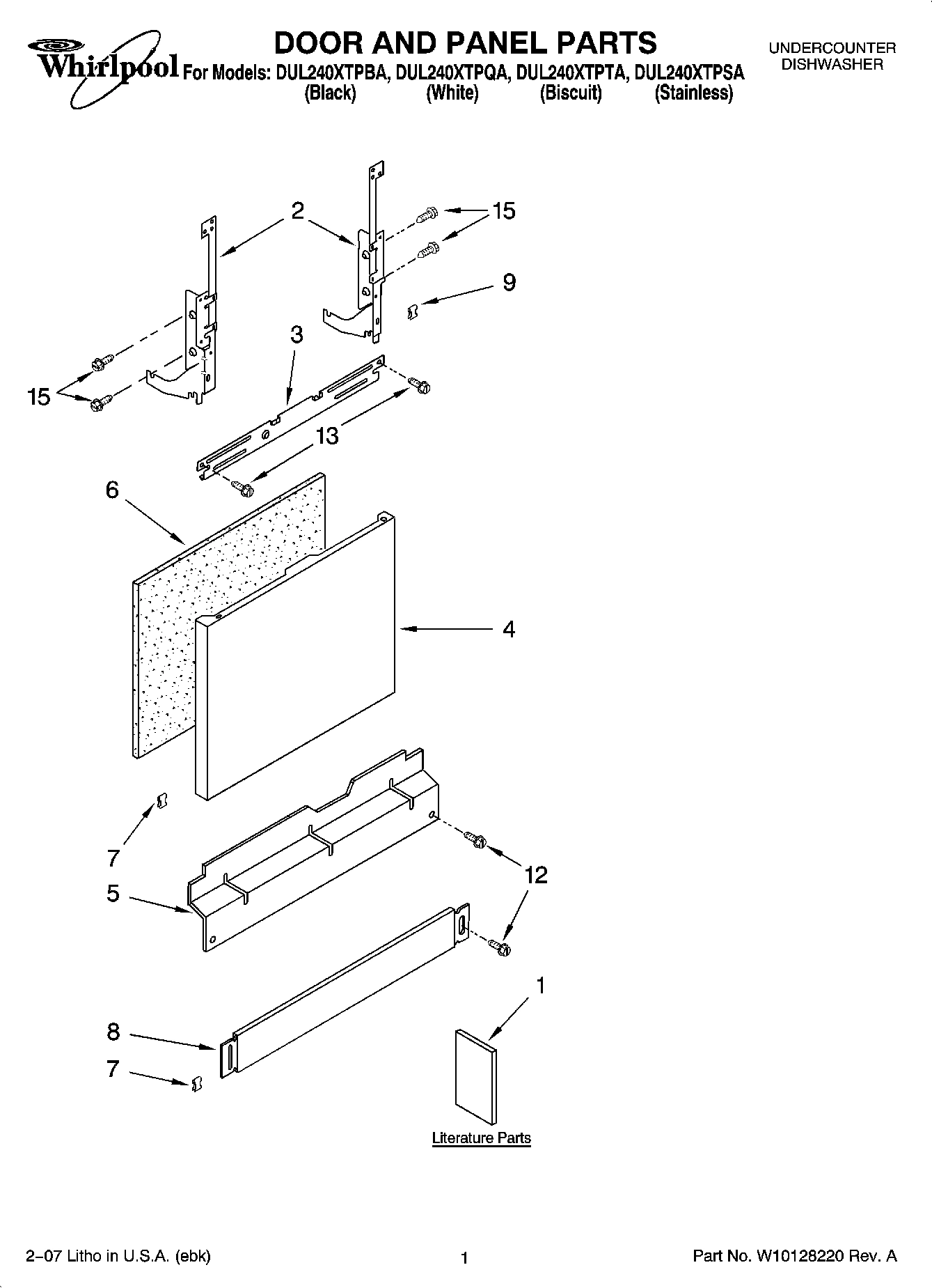 01 - DOOR AND PANEL PARTS