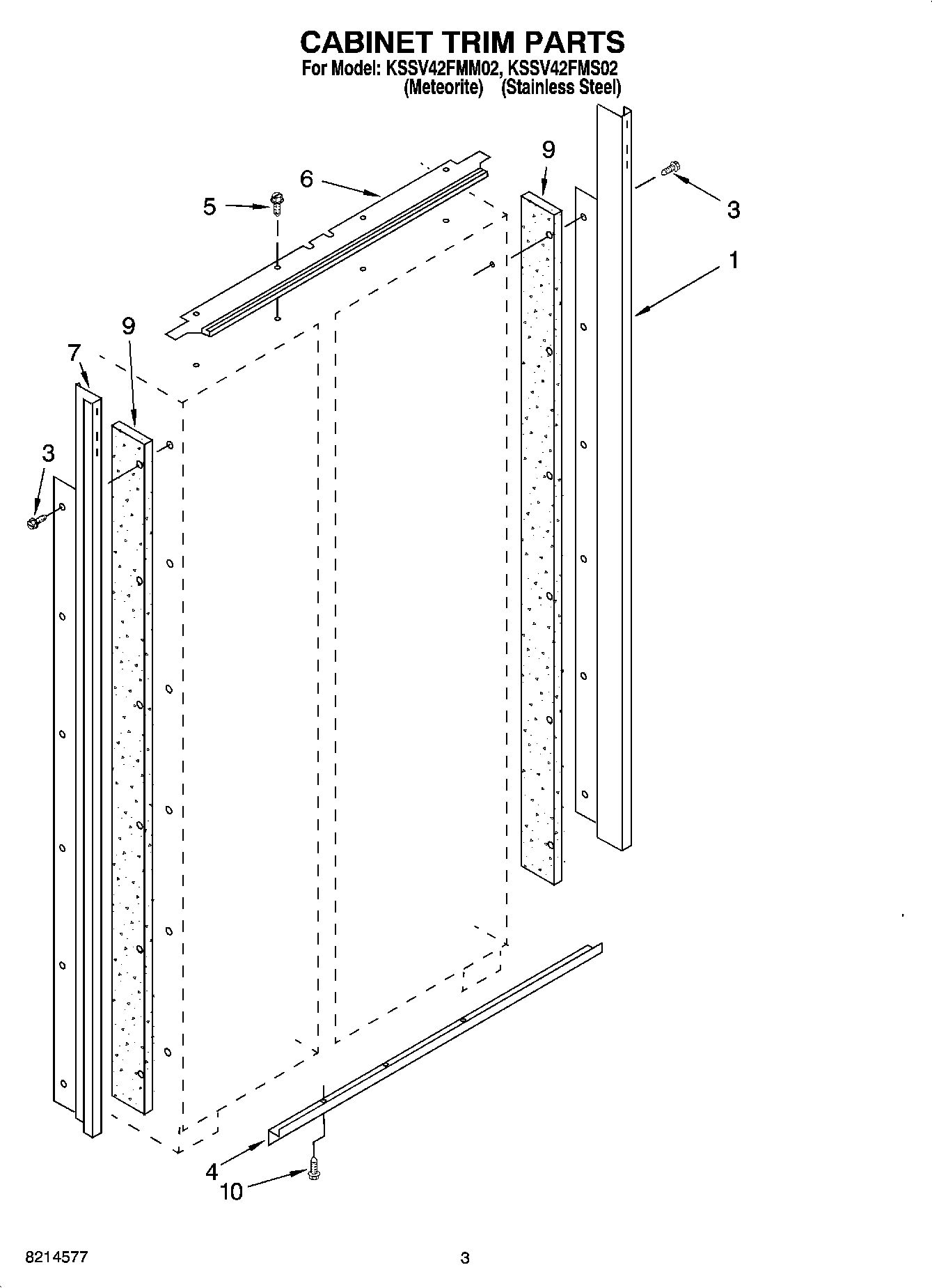 02 - CABINET TRIM PARTS