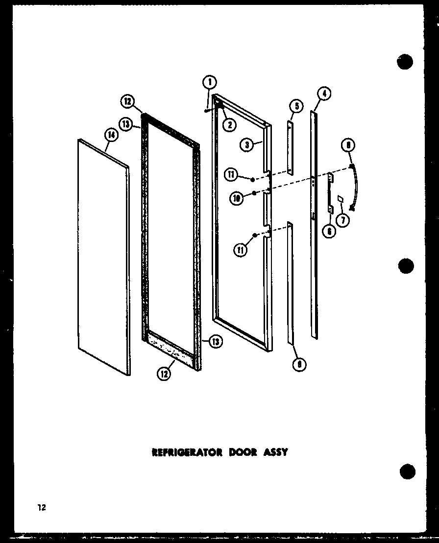 10 - REF DOOR ASSY
