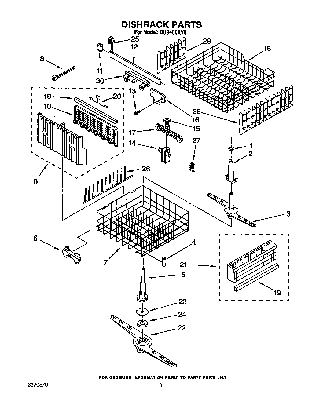 06 - DISHRACK, LIT/OPTIONAL
