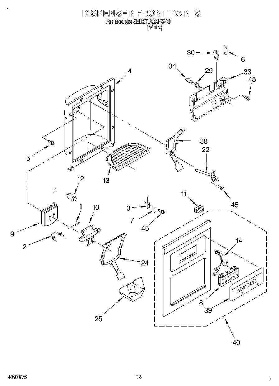 08 - DISPENSER FRONT
