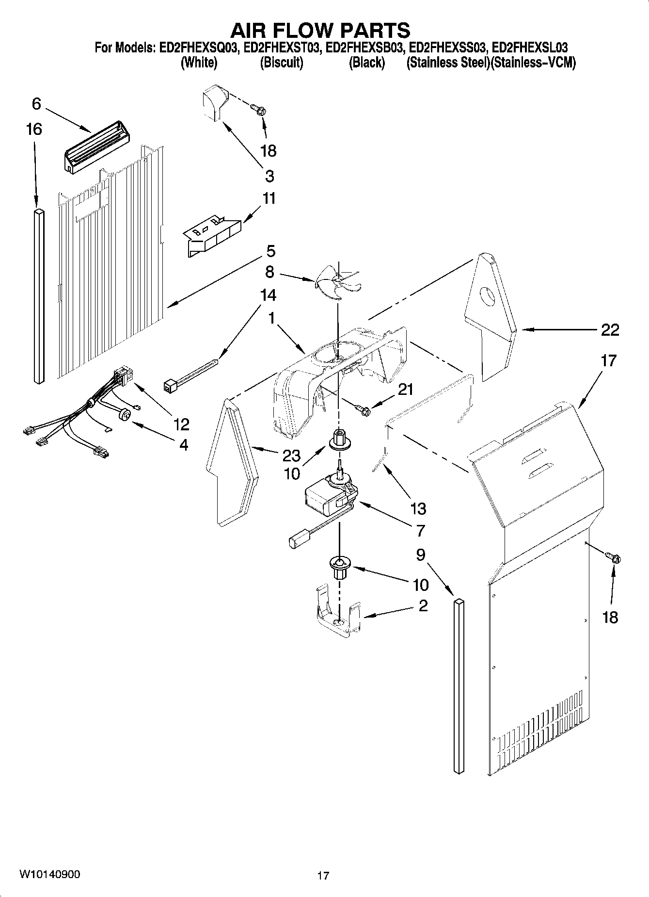 10 - AIR FLOW PARTS