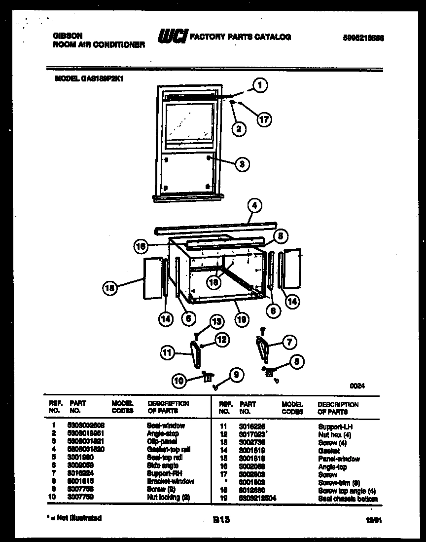 06 - CABINET AND INSTALLATION PARTS