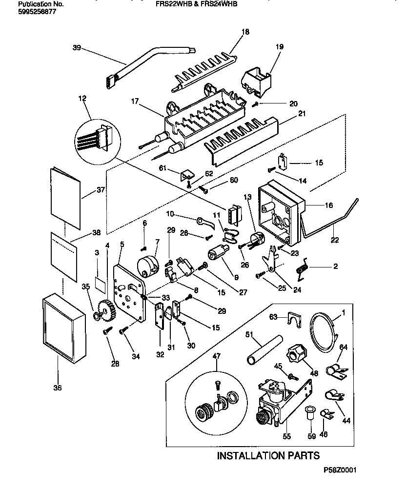 10 - ICE MAKER COMPONENTS