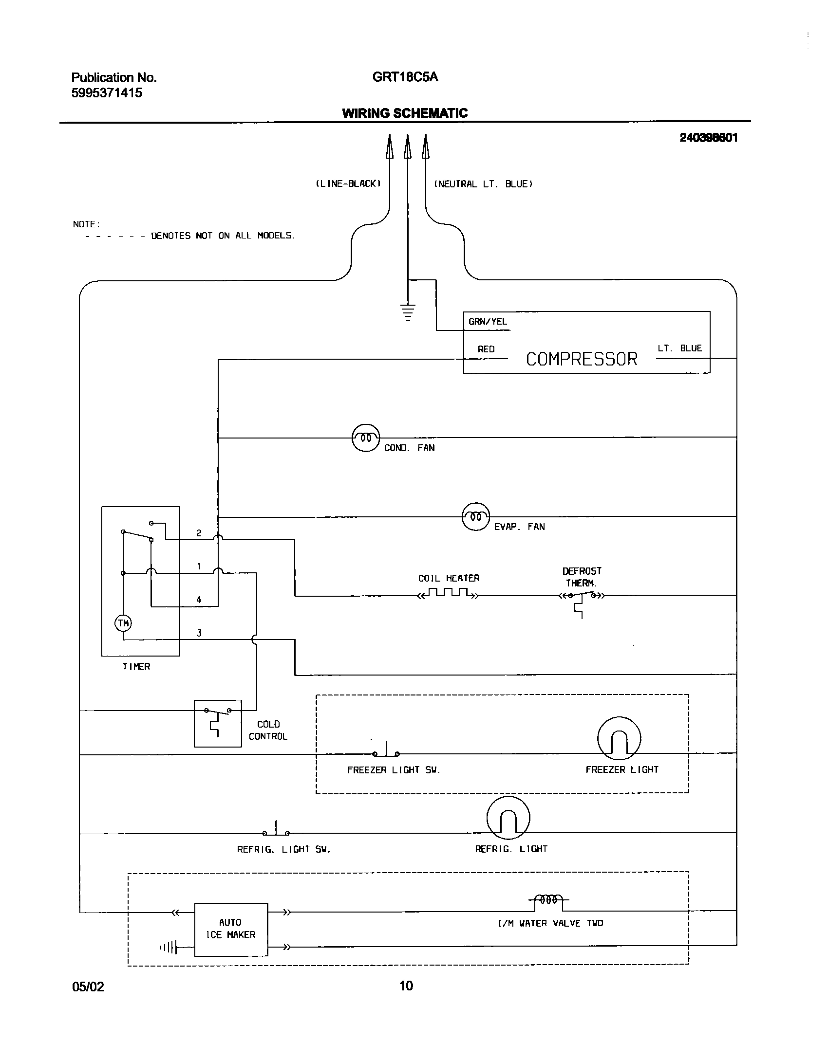 10 - WIRING SCHEMATIC