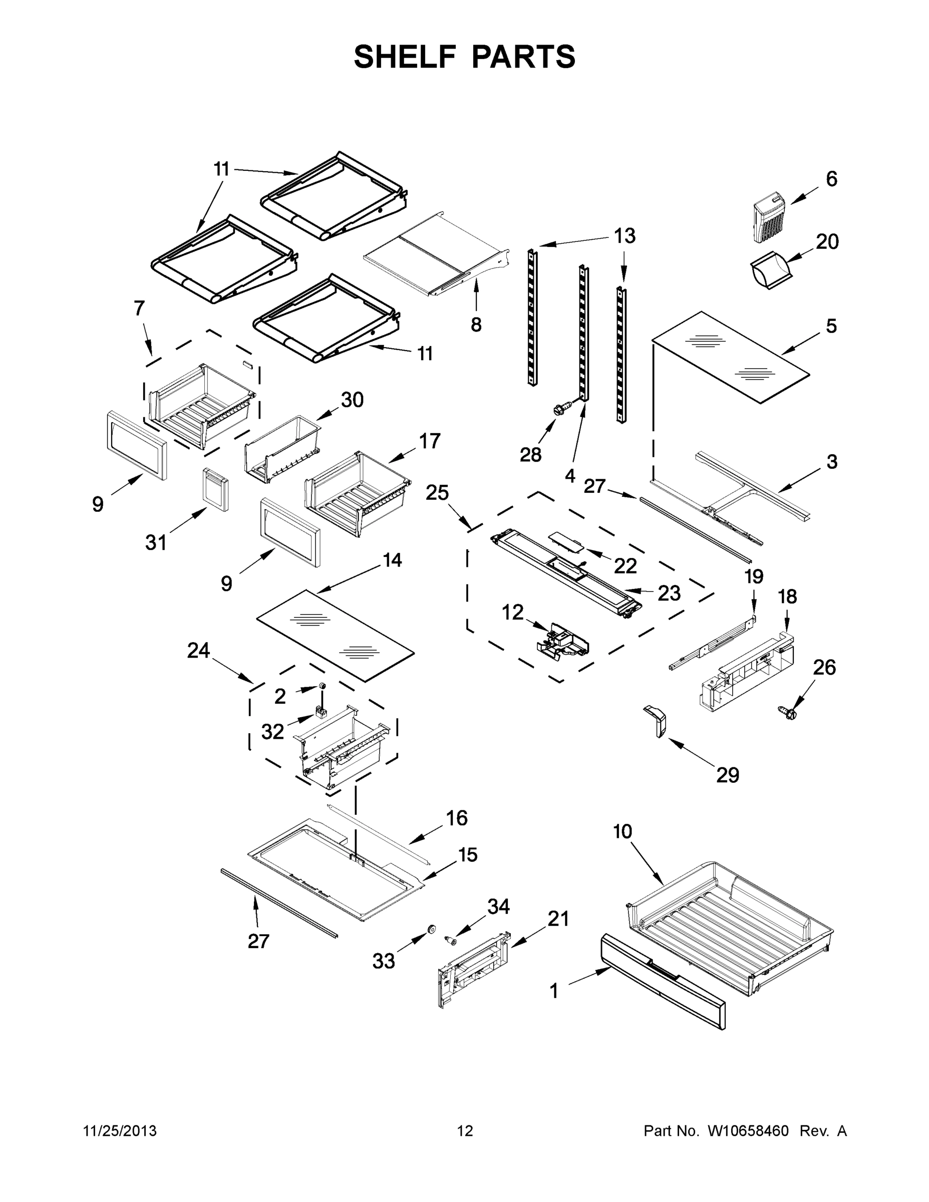 07 - SHELF PARTS