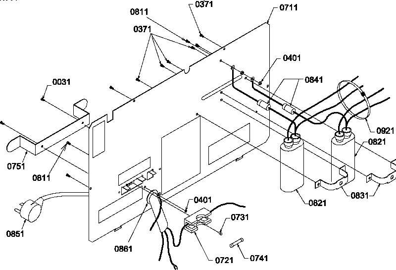 05 - REAR ACCESS PANEL ASSY