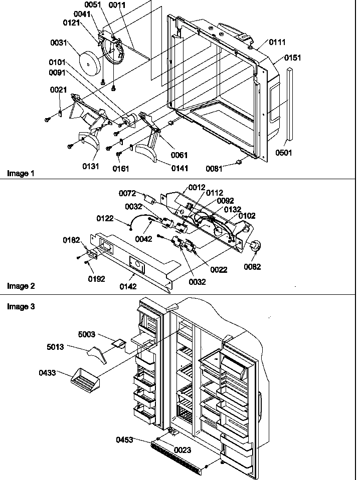 06 - ICE & WATER CAV/ELEC BRKT/& TOE GRILLE