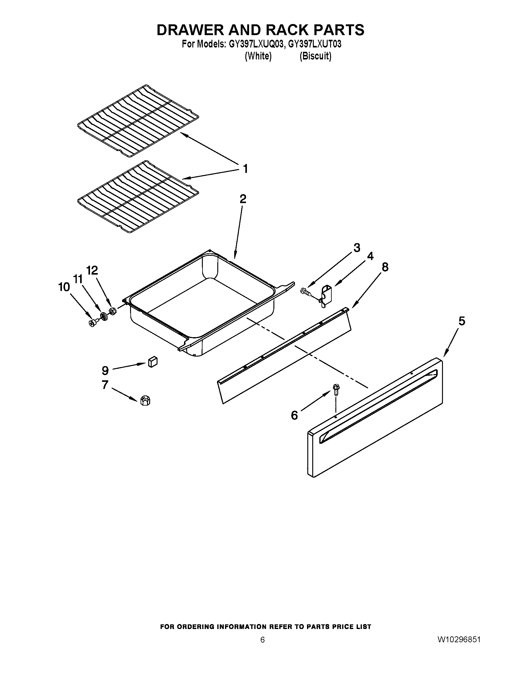 05 - DRAWER AND RACK PARTS
