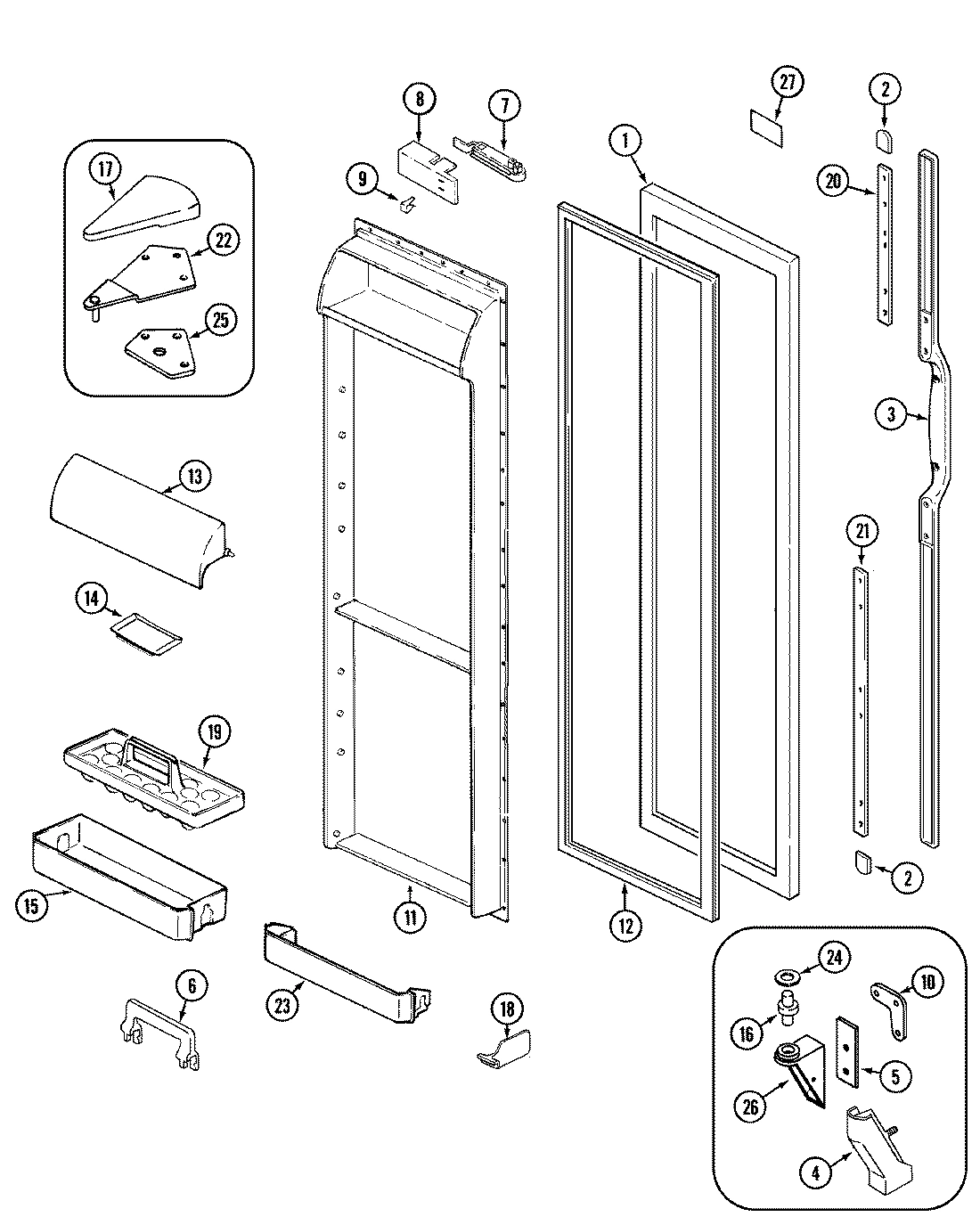 04 - FRESH FOOD DOOR