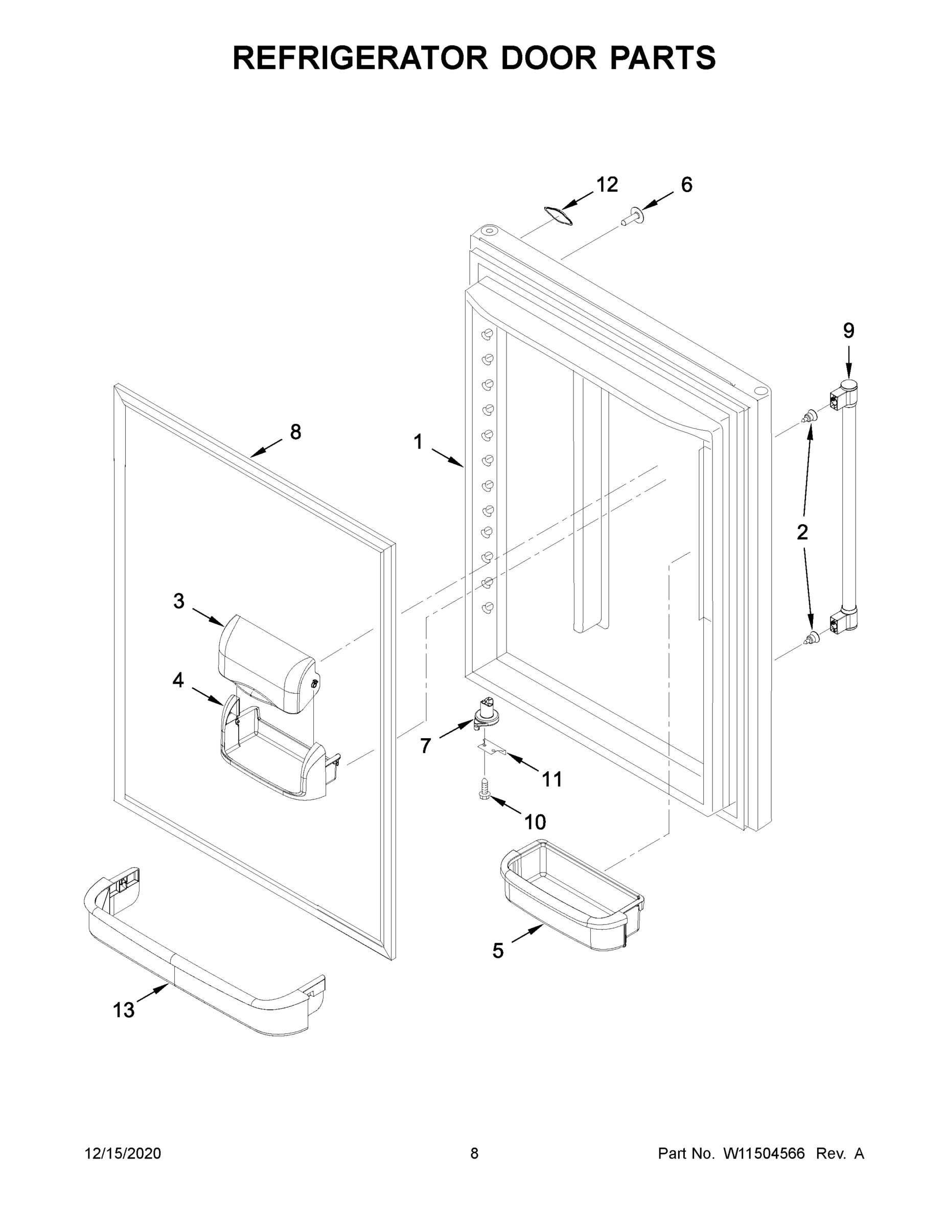 05 - REFRIGERATOR DOOR PARTS