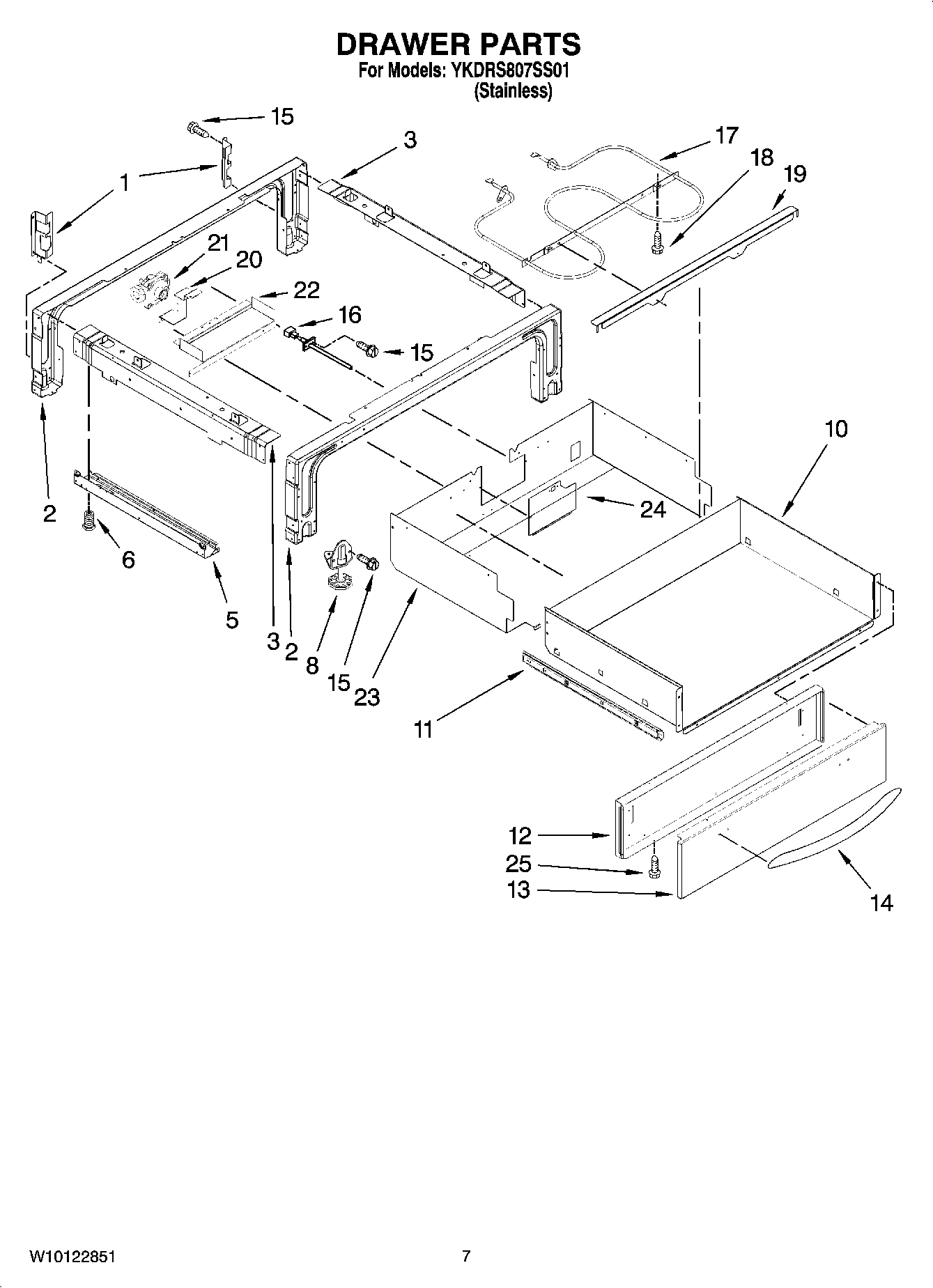 04 - DRAWER PARTS