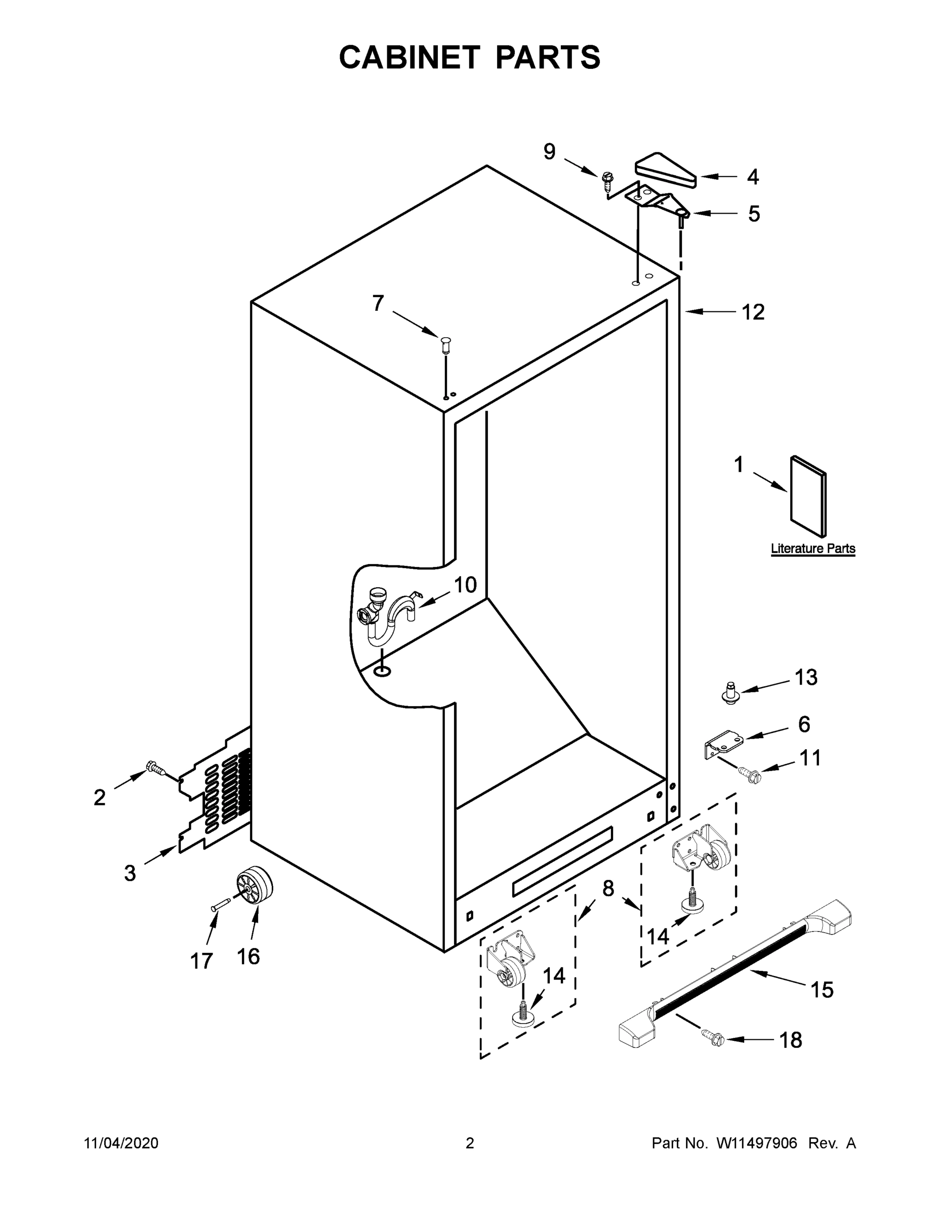 02 - CABINET PARTS