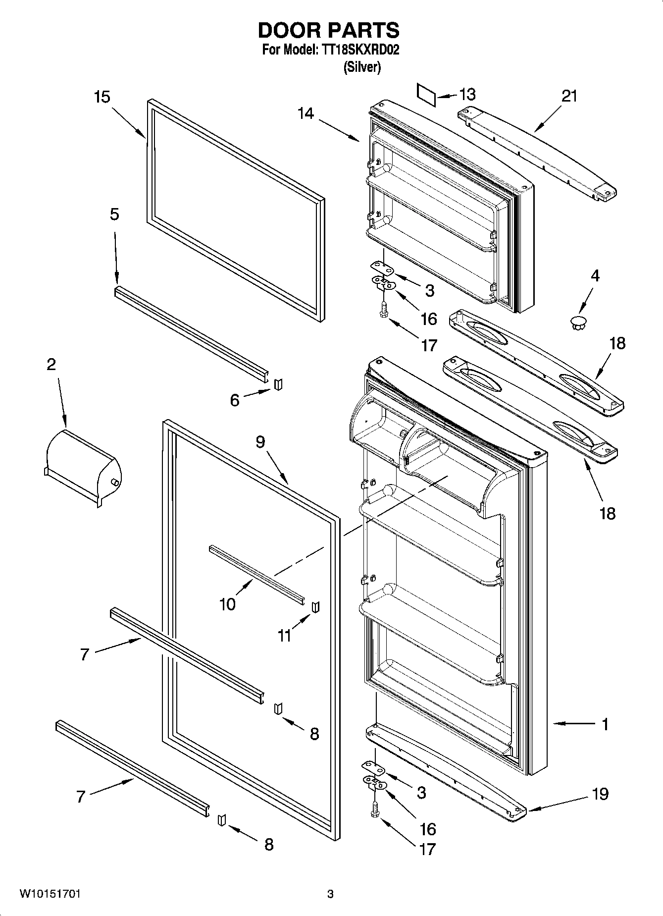 02 - DOOR PARTS