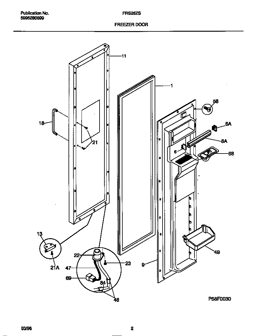 02 - FREEZER DOOR