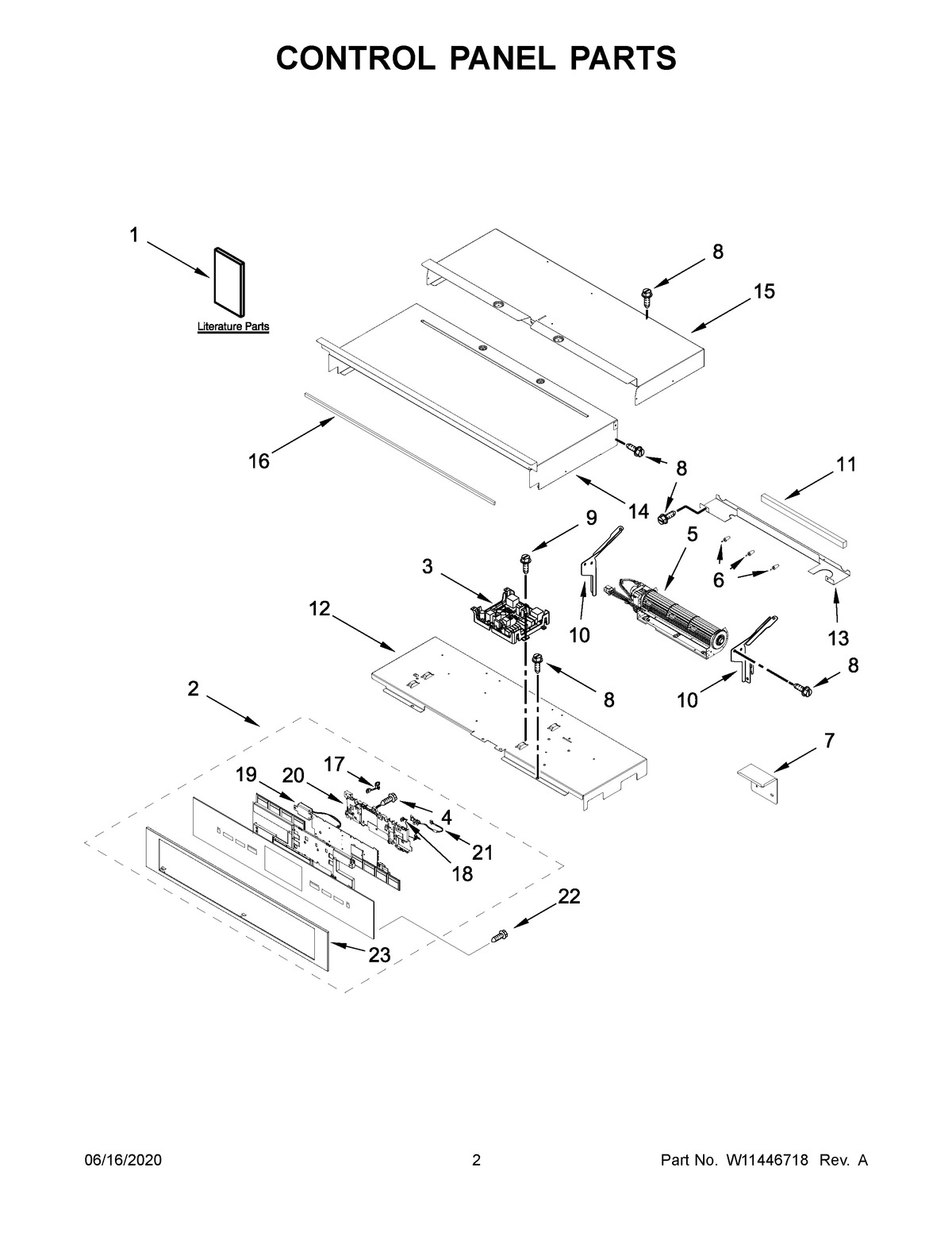 02 - CONTROL PANEL PARTS