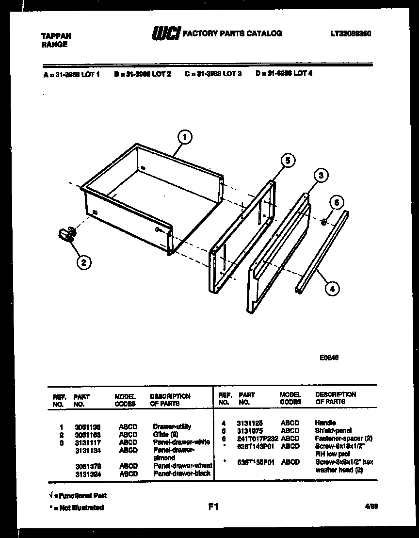 04 - DRAWER PARTS