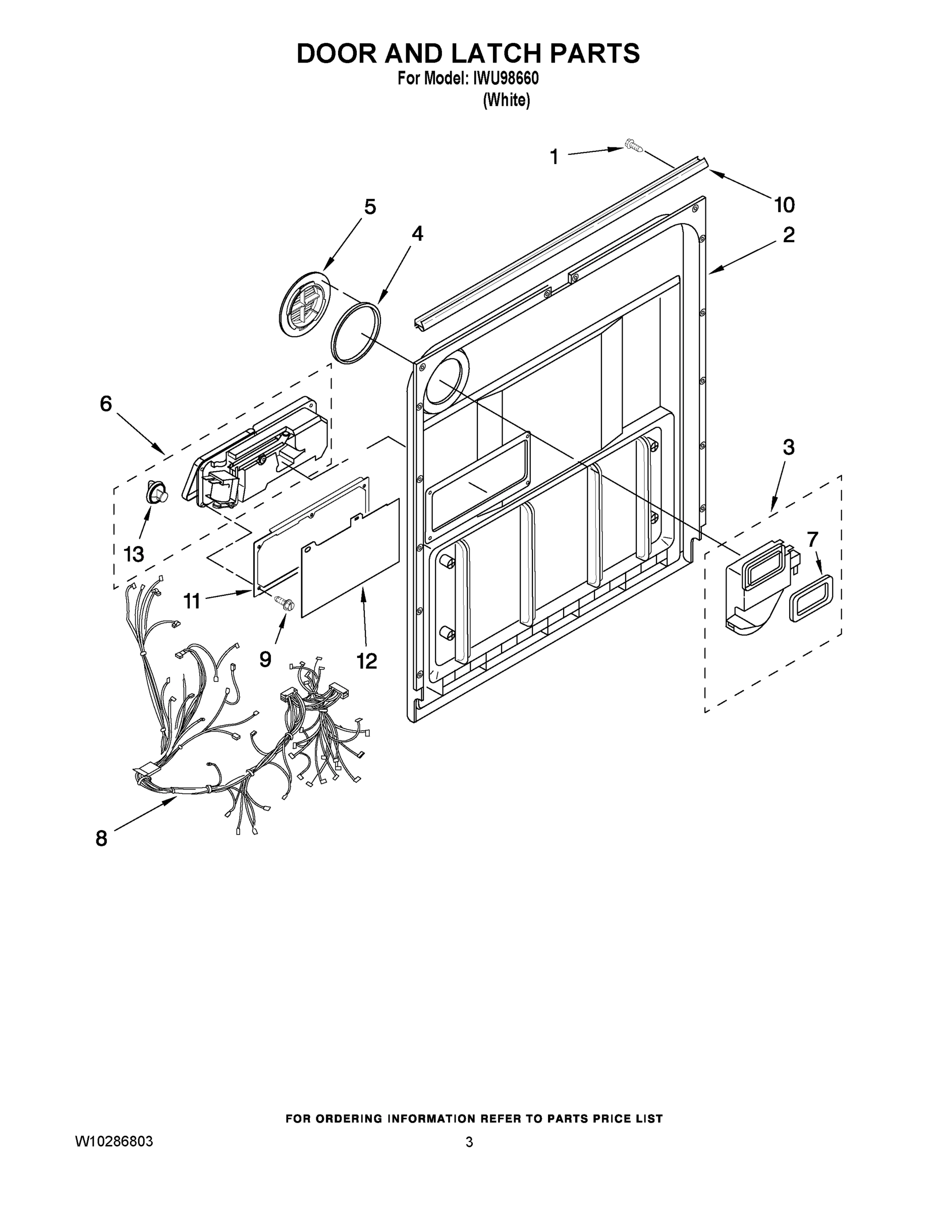 03 - DOOR AND LATCH PARTS
