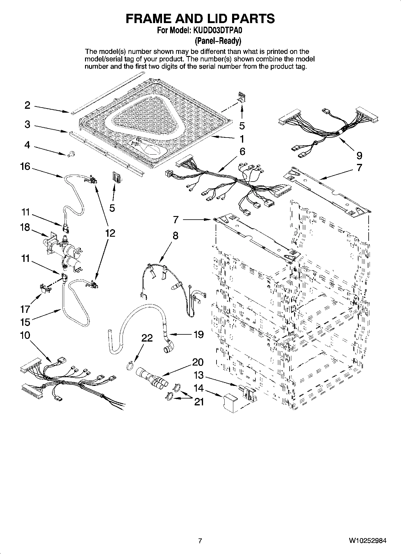 05 - FRAME AND LID PARTS