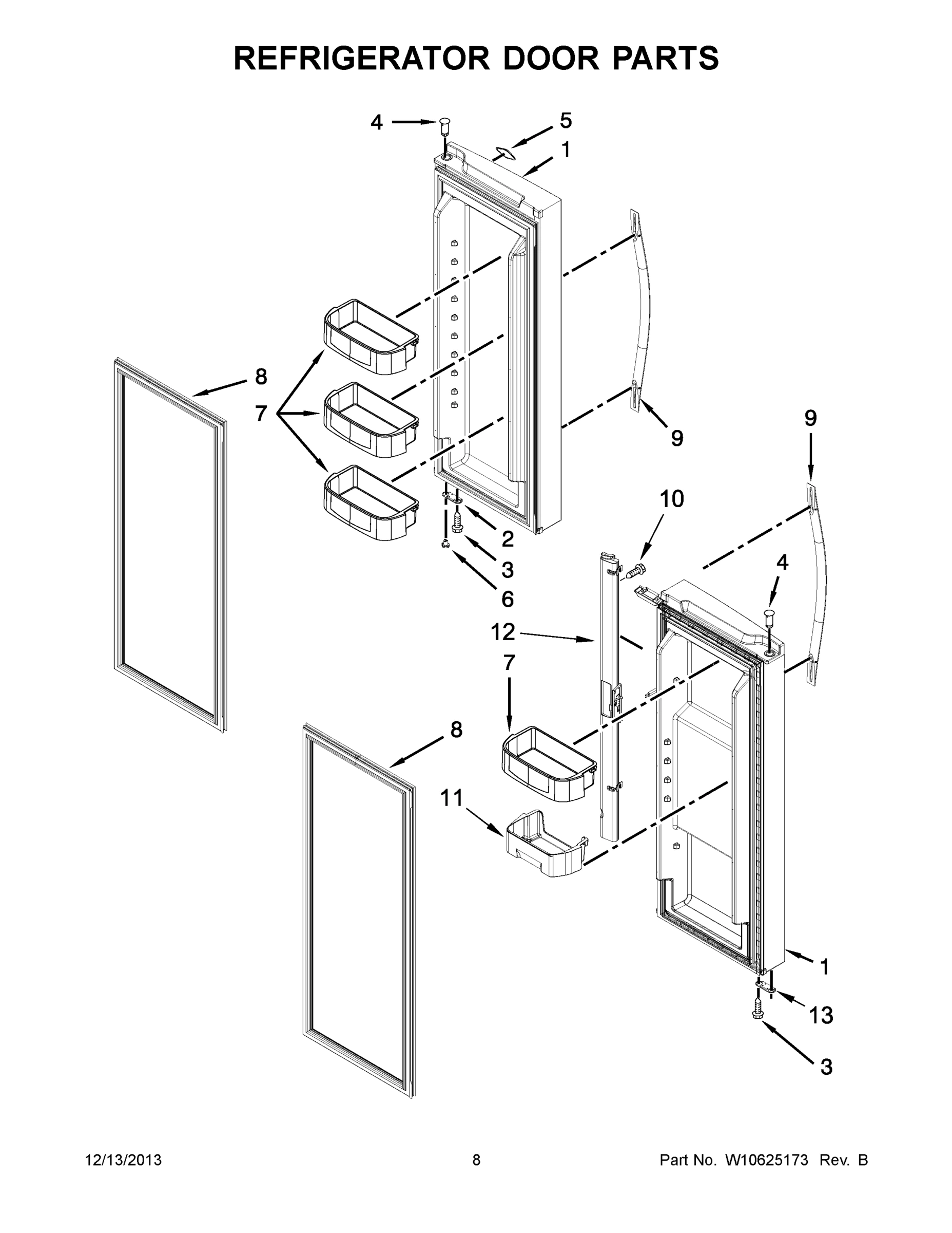 05 - REFRIGERATOR DOOR PARTS