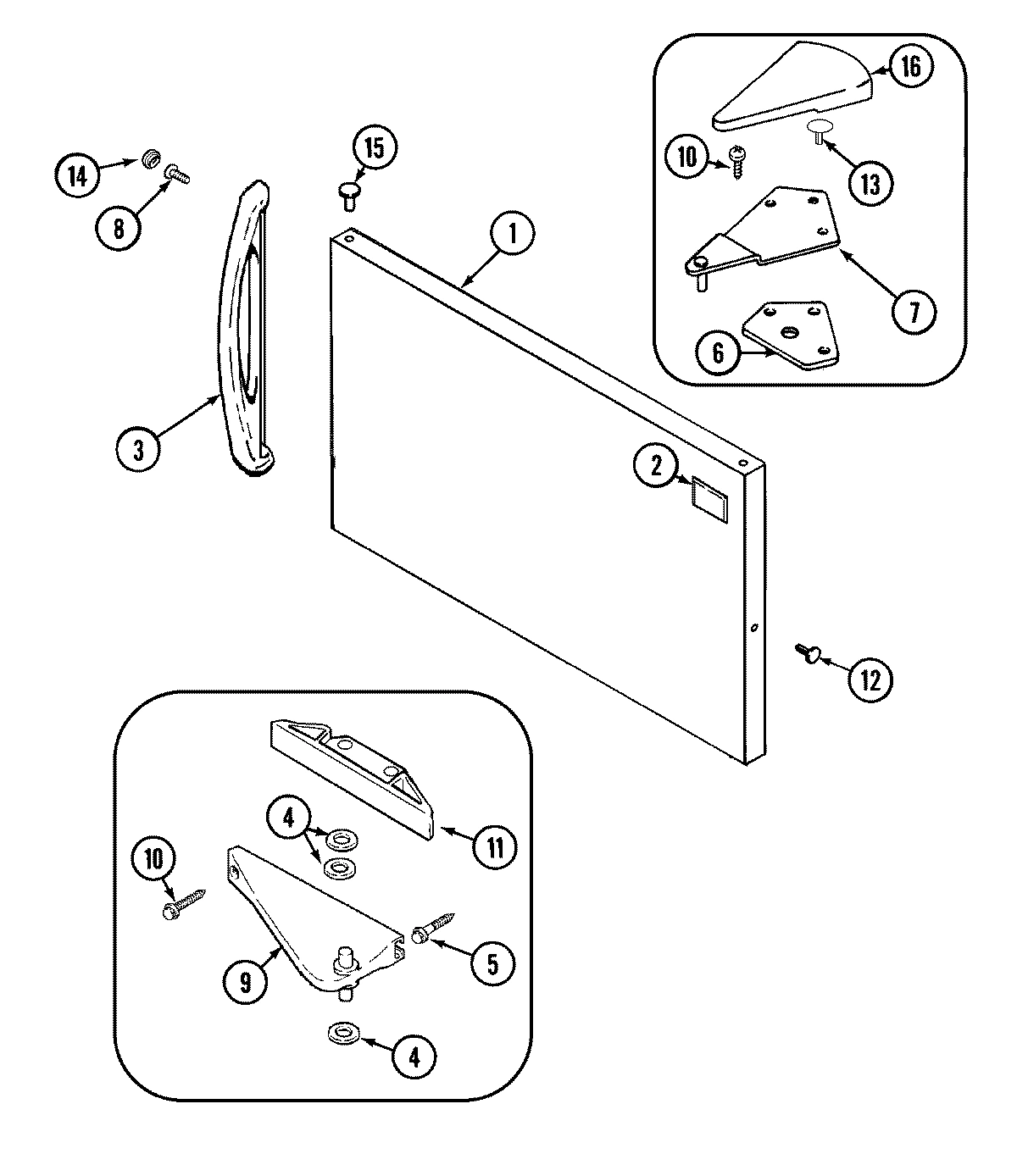 05 - FREEZER OUTER DOOR