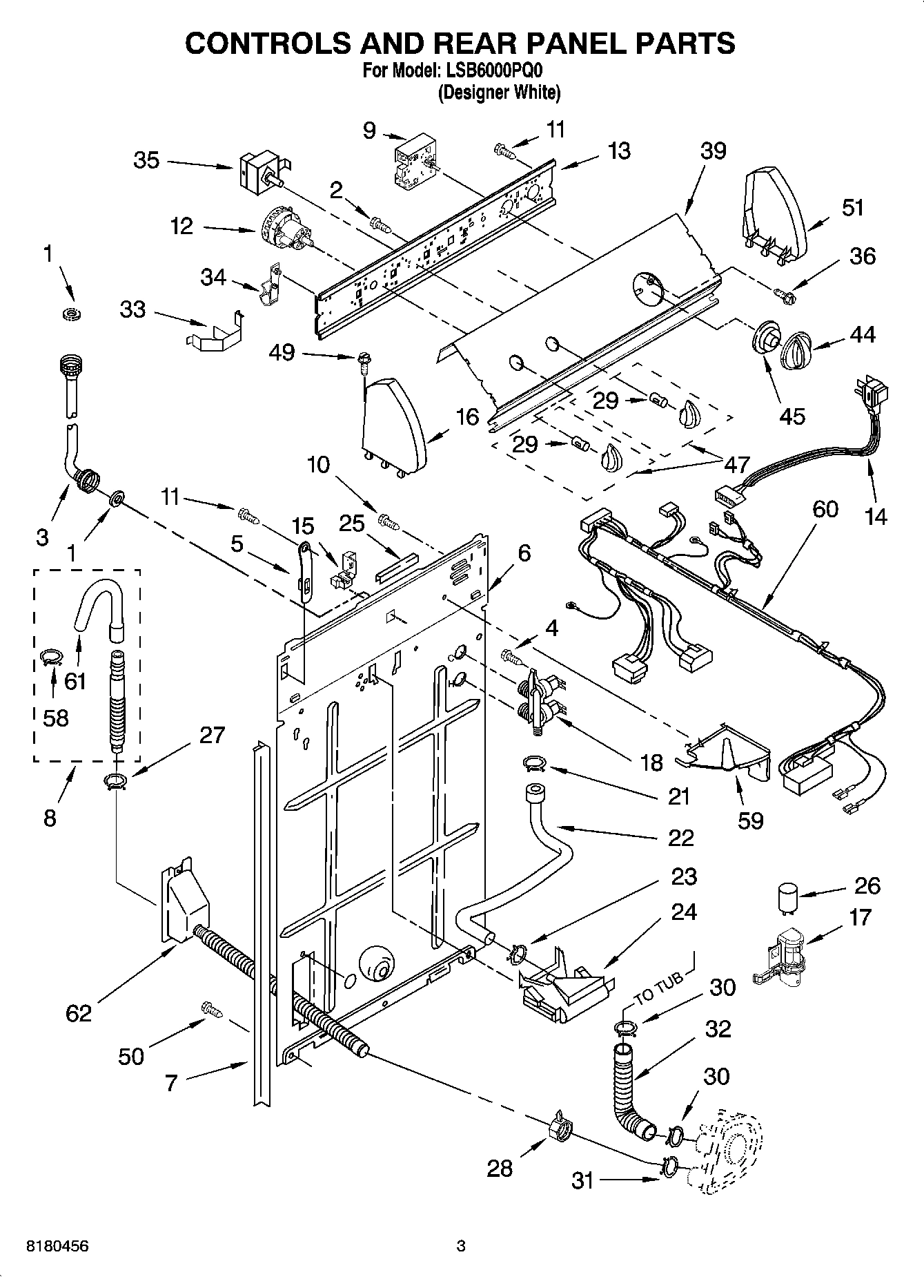 02 - CONTROLS AND REAR PANEL PARTS