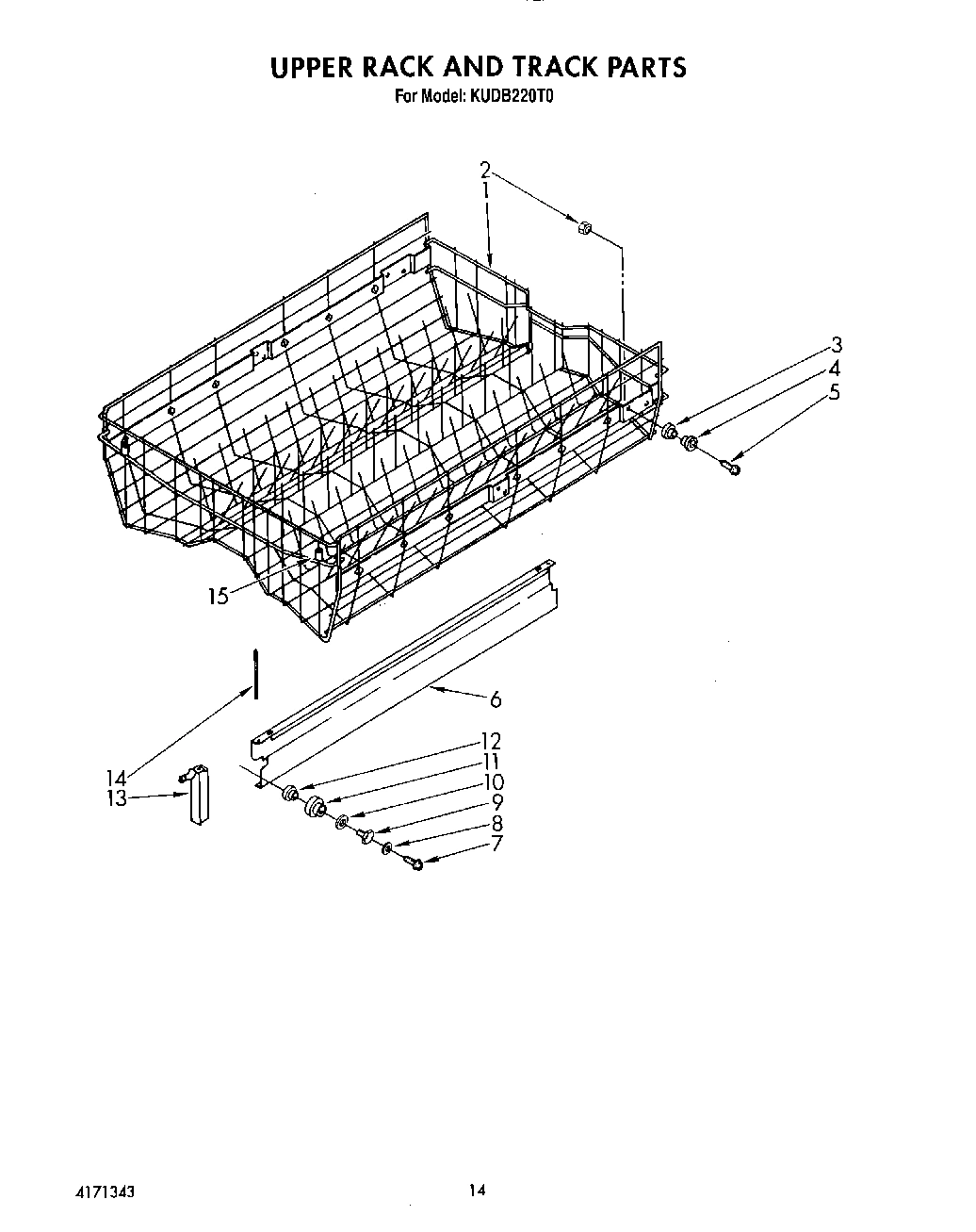11 - UPPER RACK AND TRACK