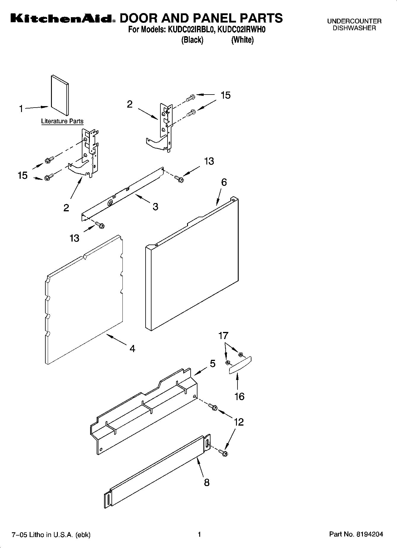 01 - DOOR AND PANEL PARTS