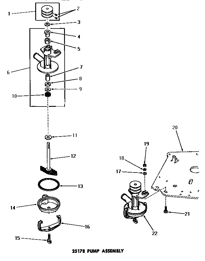 03 - 25178 PUMP ASSY