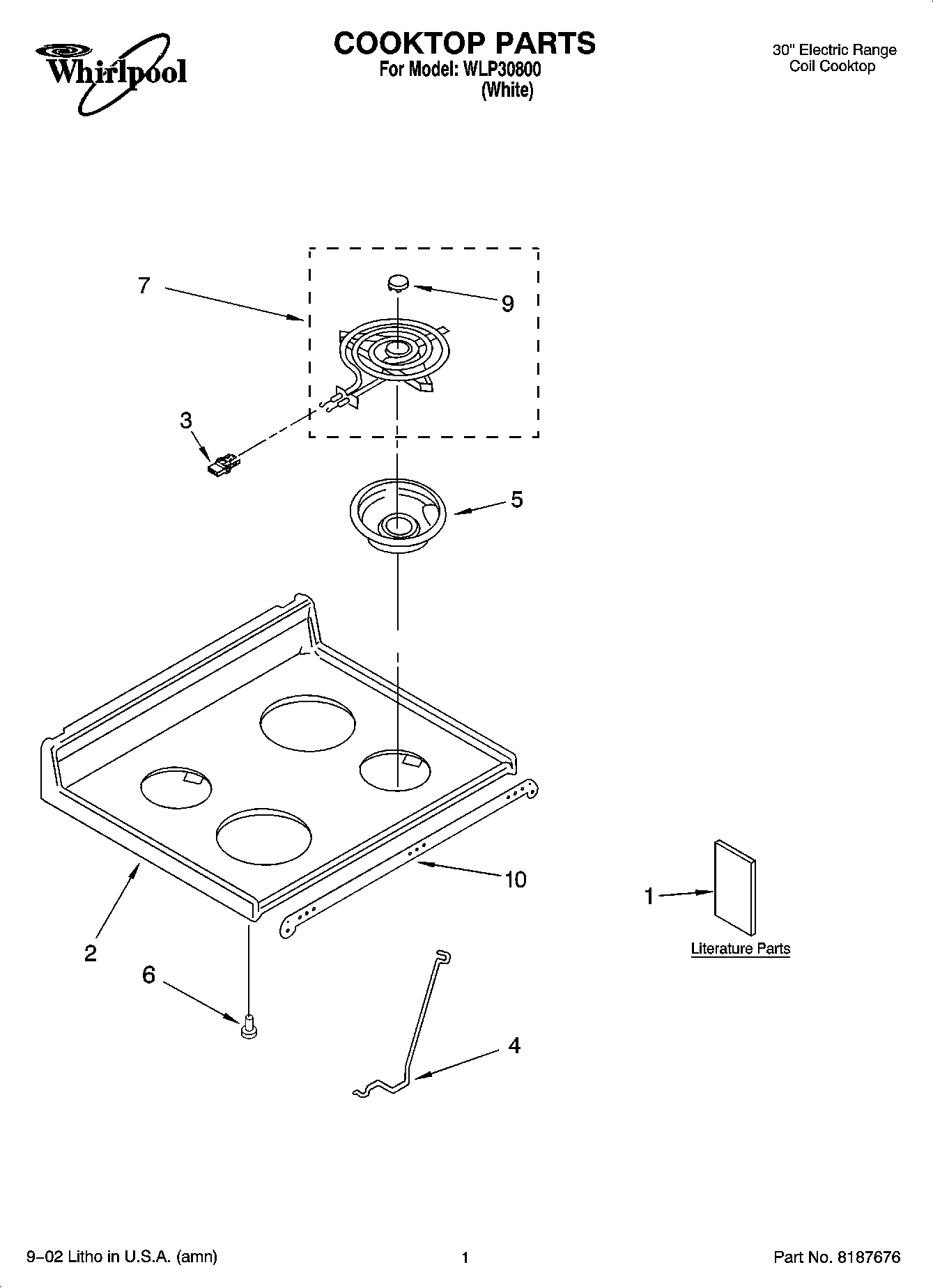 01 - COOKTOP PARTS